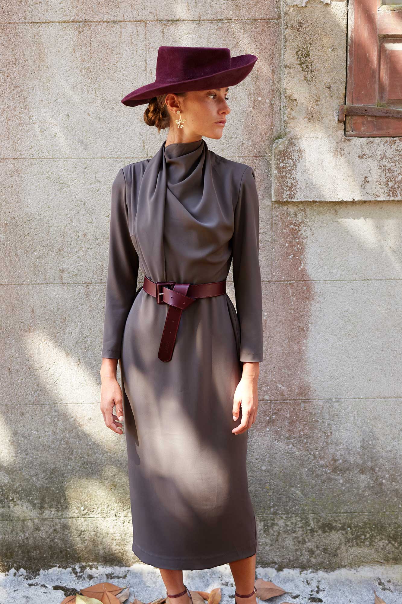 VESTIDO MERCIA GRIS