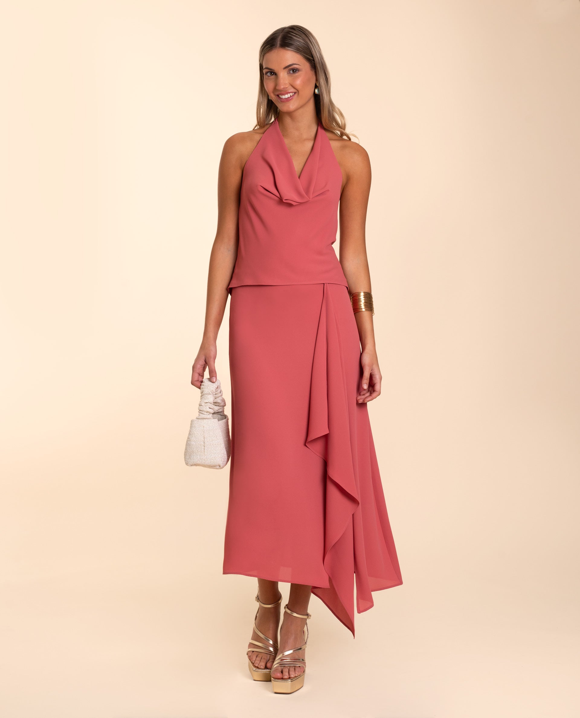 BLUSA ZÚJAR · CORAL