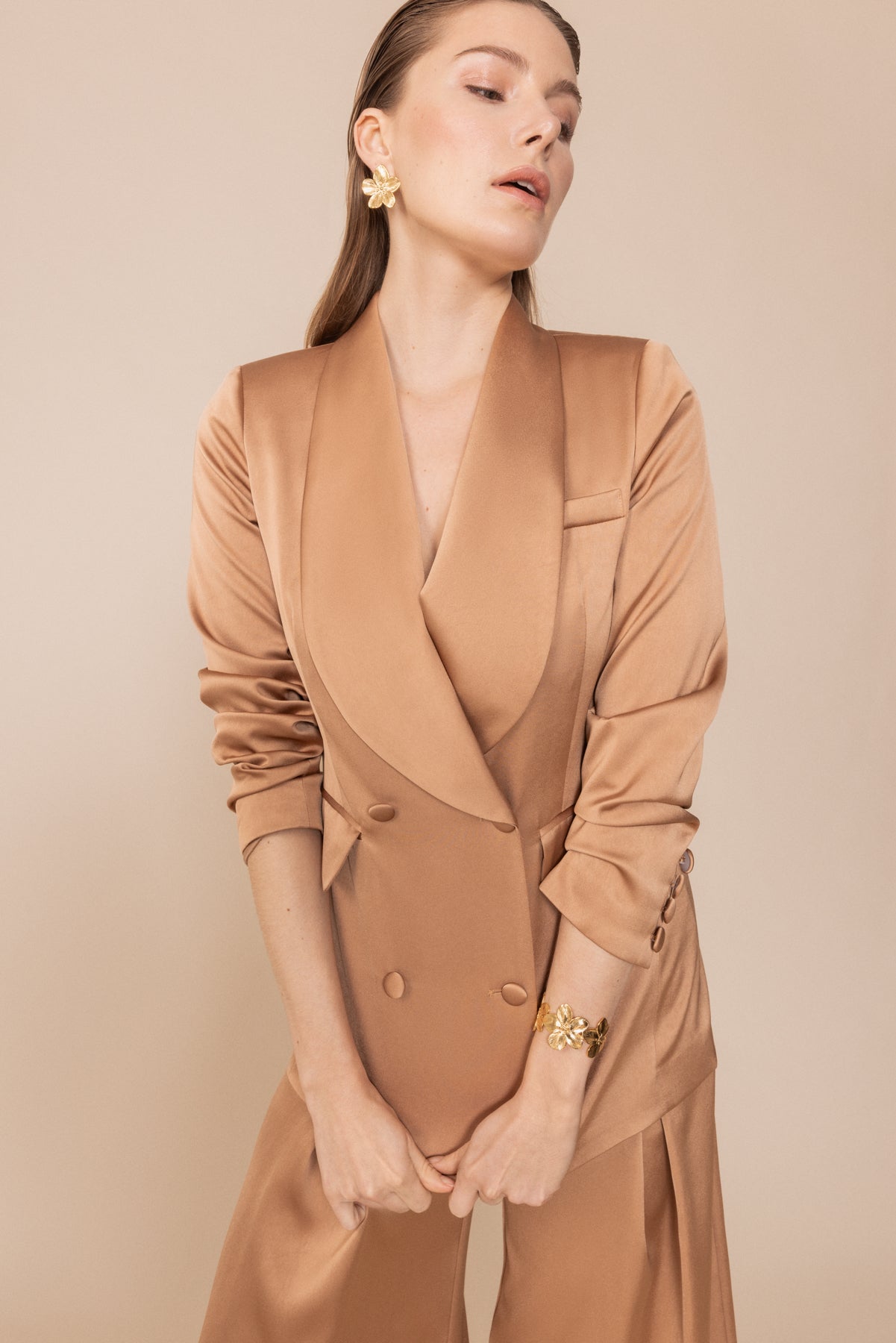 Chaqueta Nooma Latte · Flora ·
