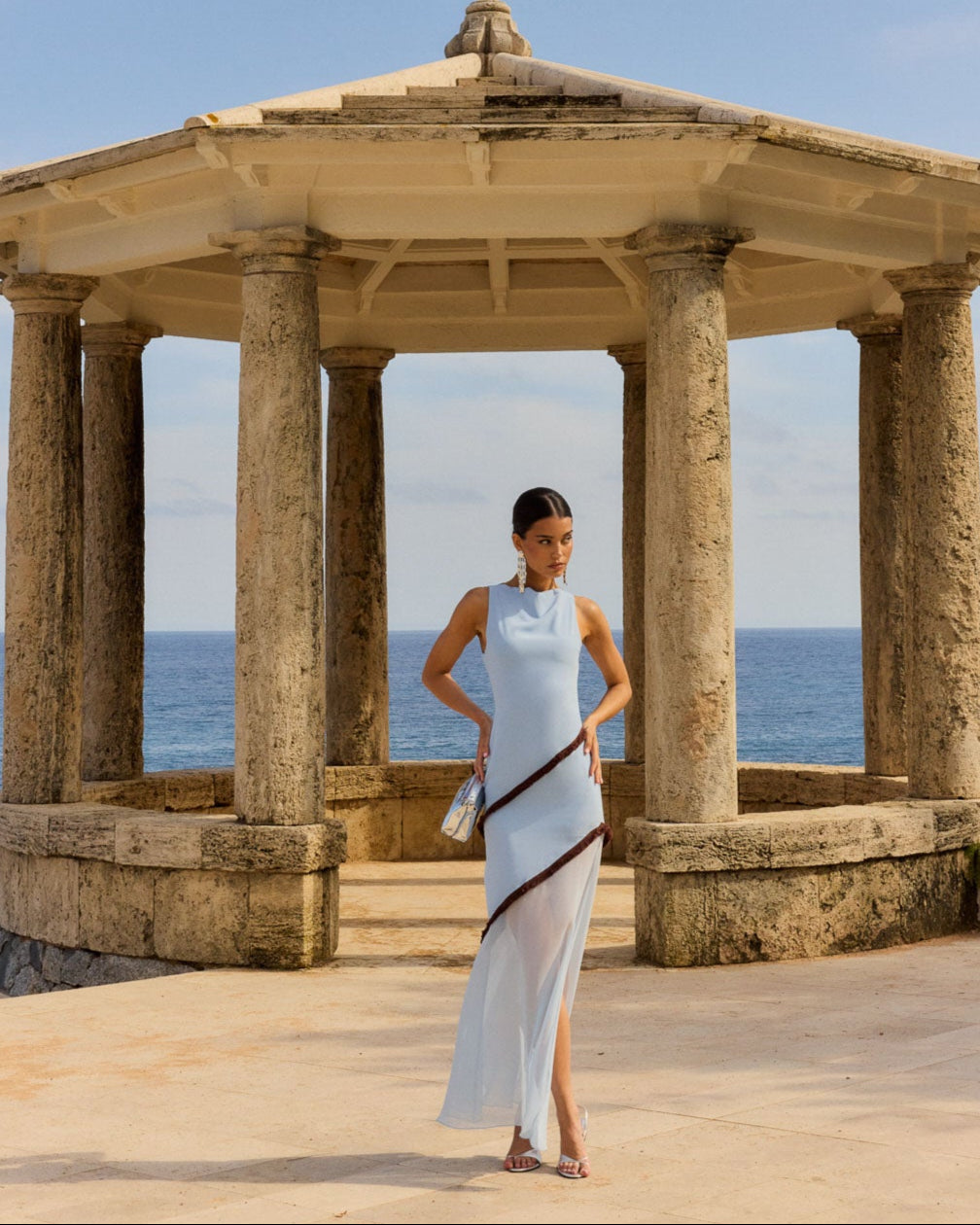 Vestido Grace Celeste