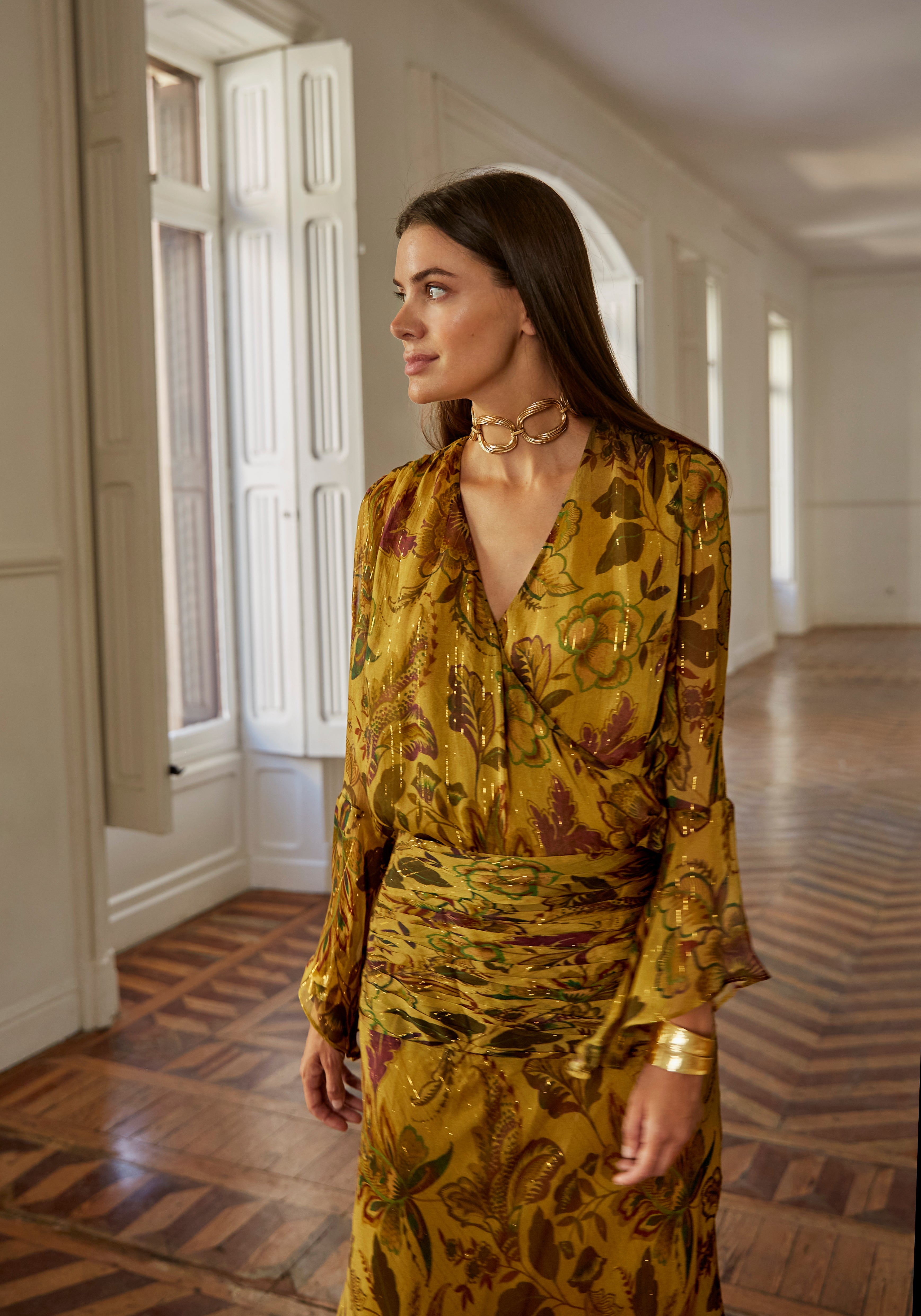 Conjunto Abedul mostaza