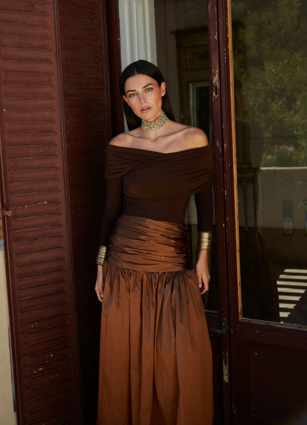 Conjunto Acacia tabaco