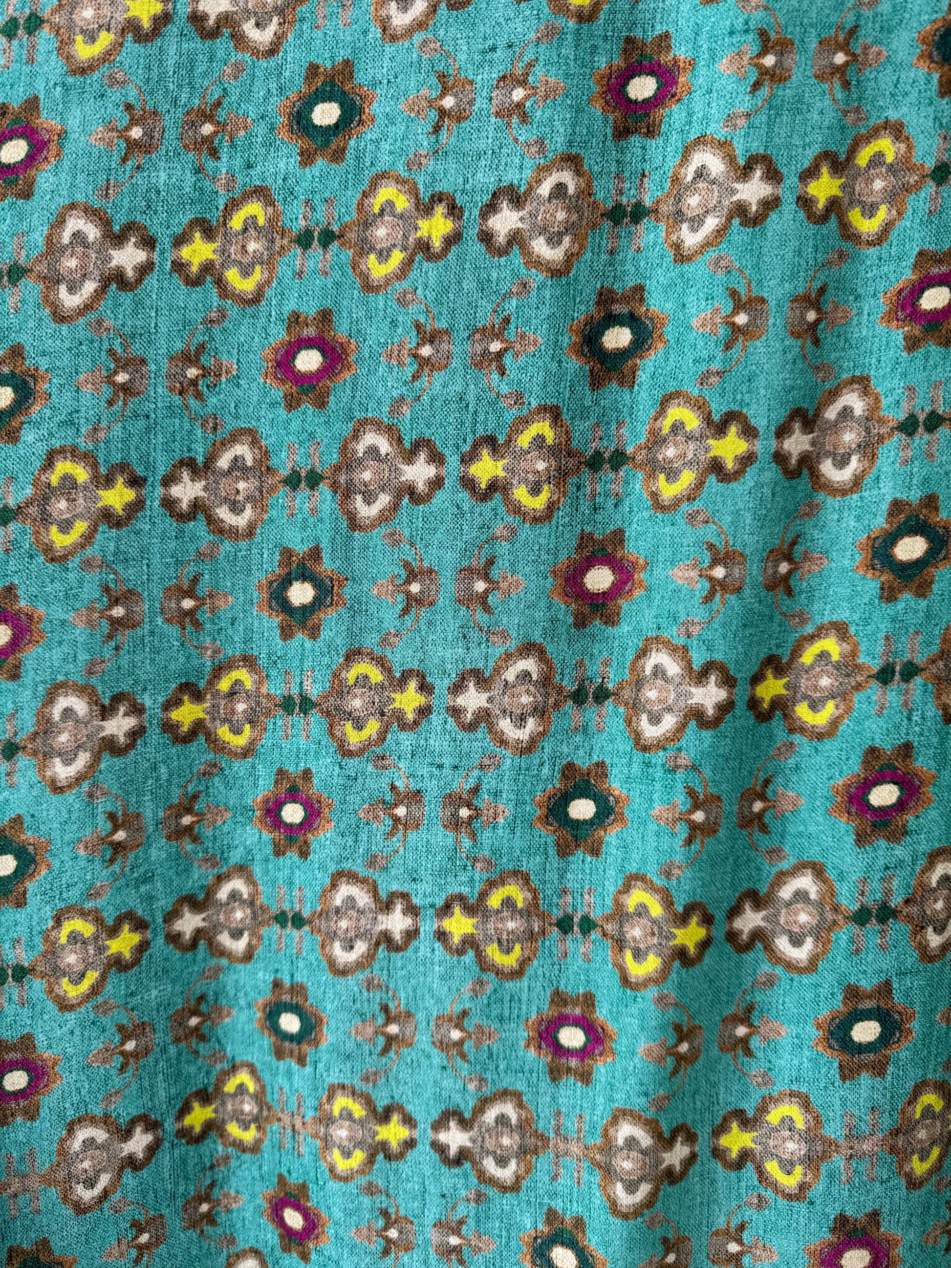 Kimono Lady Lémur verde agua