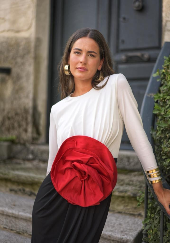 Vestido Lady Halcón blanco