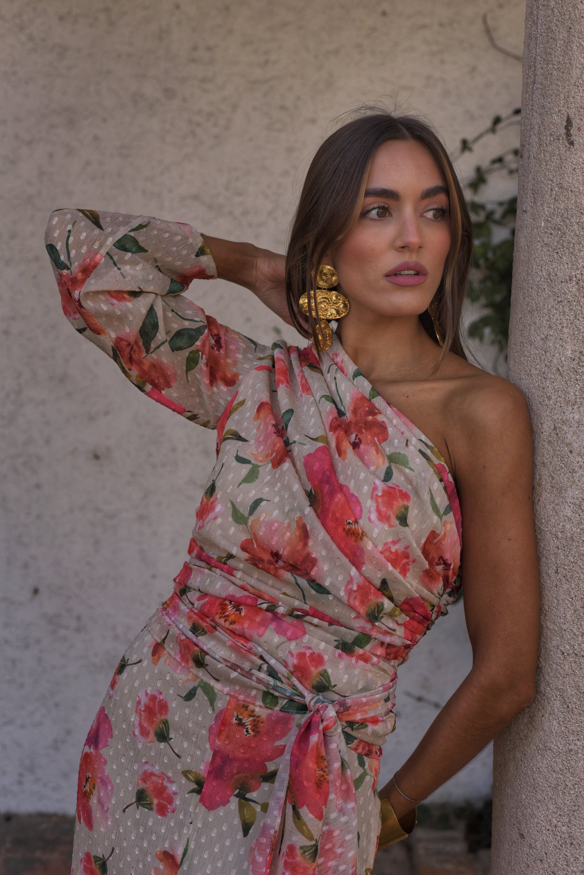 Conjunto Lady Rinoceronte flores