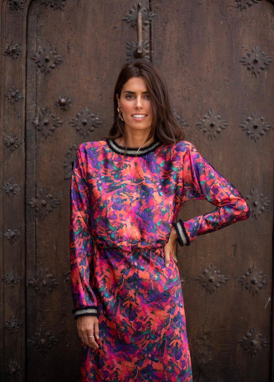 Vestido Lady Estrilda coral