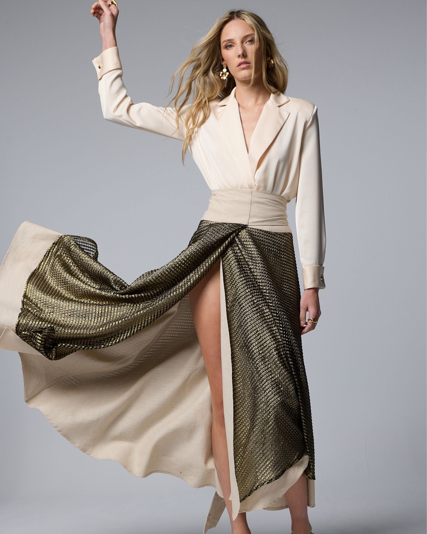 FALDA CLIO BEIGE
