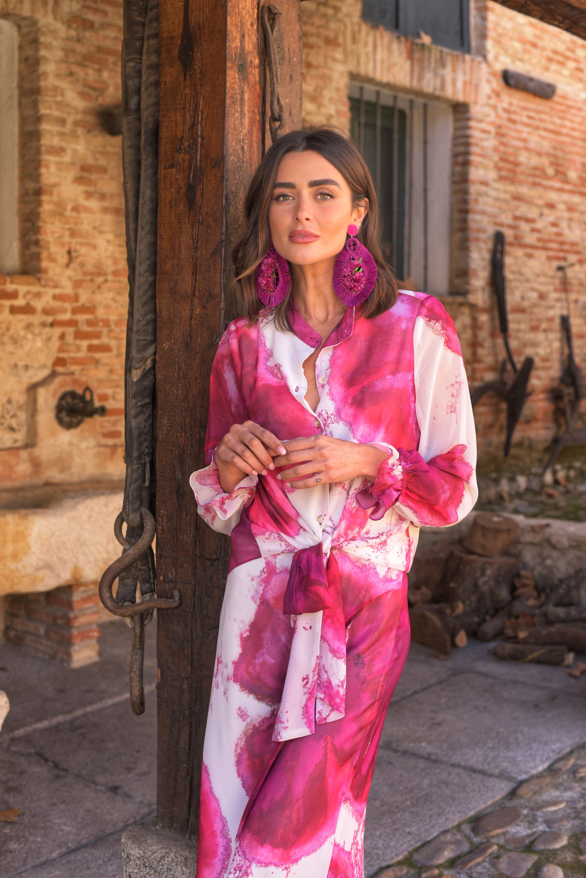 Conjunto Lady Chimpancé rosa