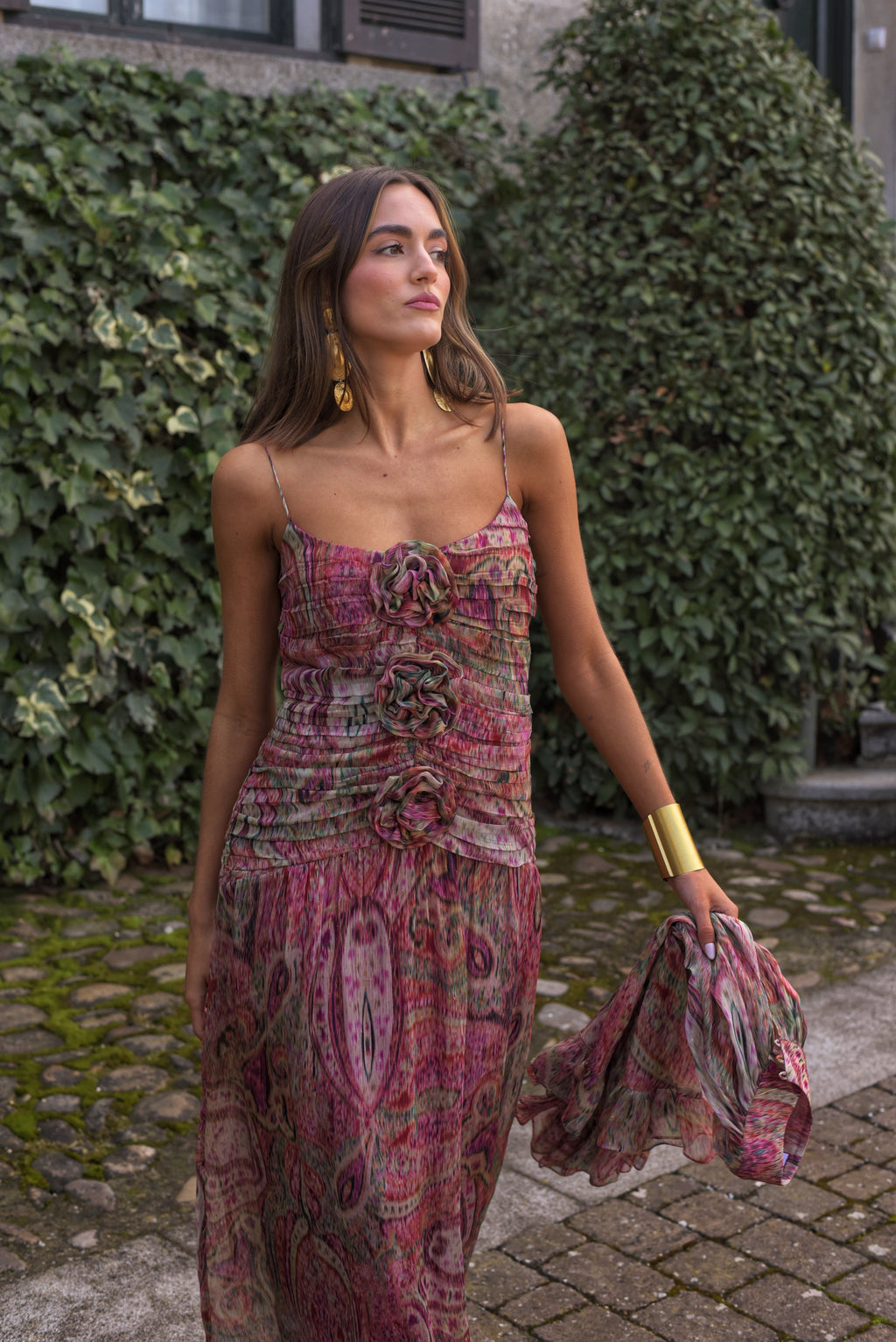 Vestido Lady Capibara estampado