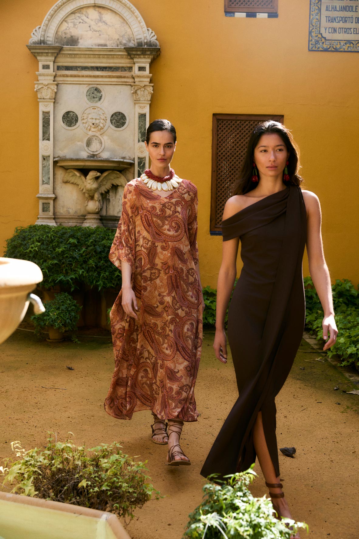VESTIDO ETERNA GALDANA MARRÓN