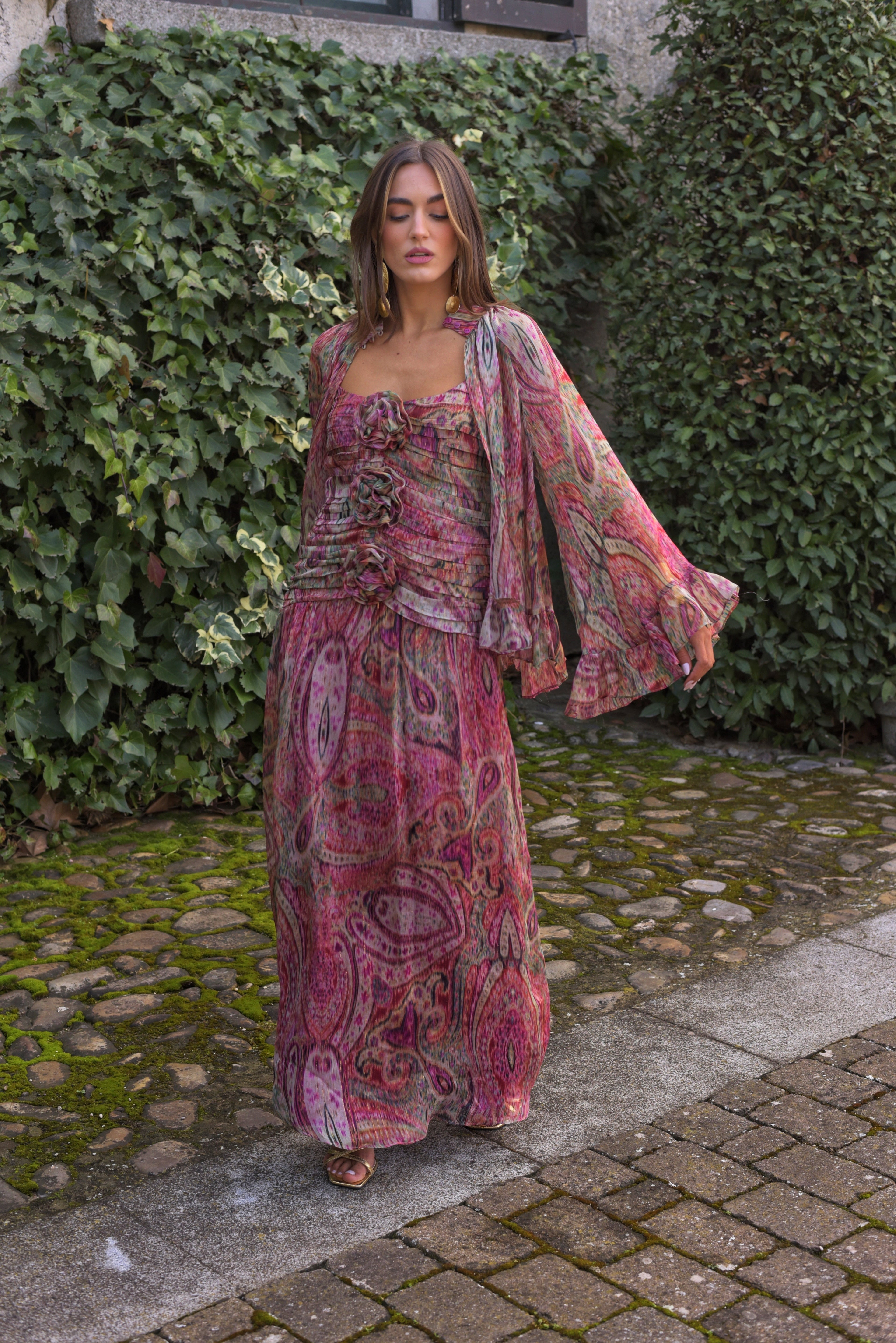 Vestido Lady Capibara estampado