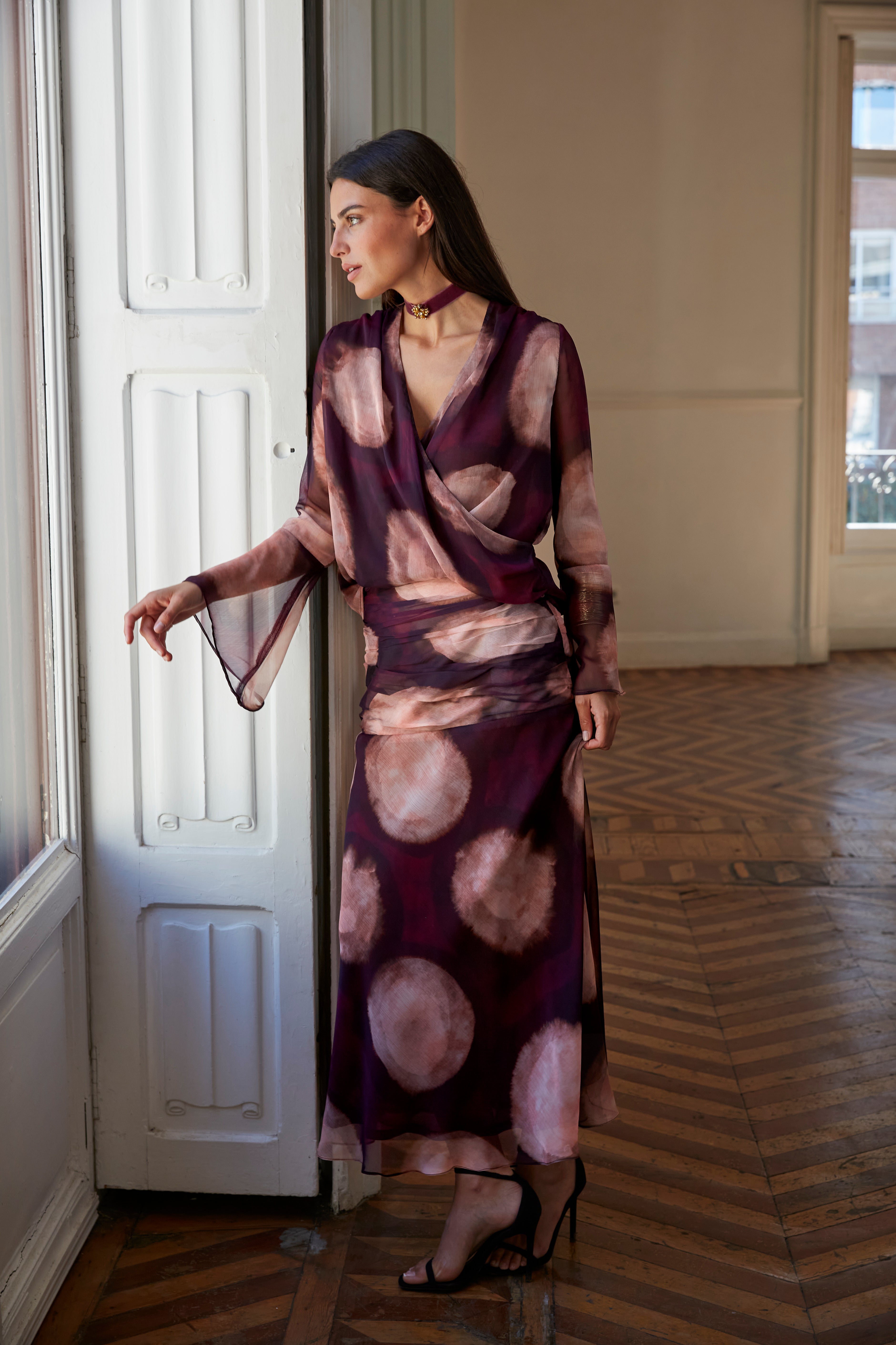 Conjunto Abedul berenjena