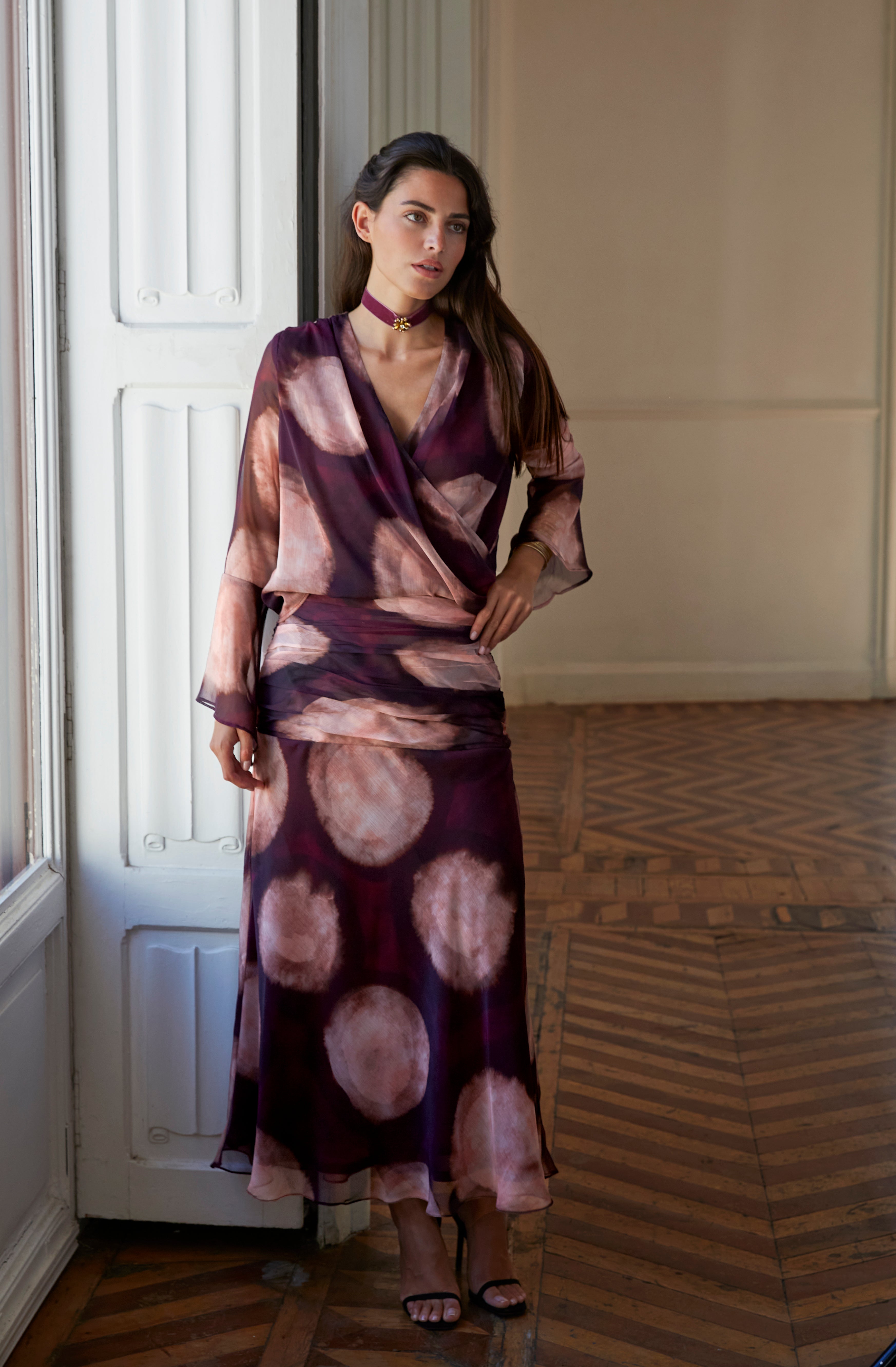 Conjunto Abedul berenjena