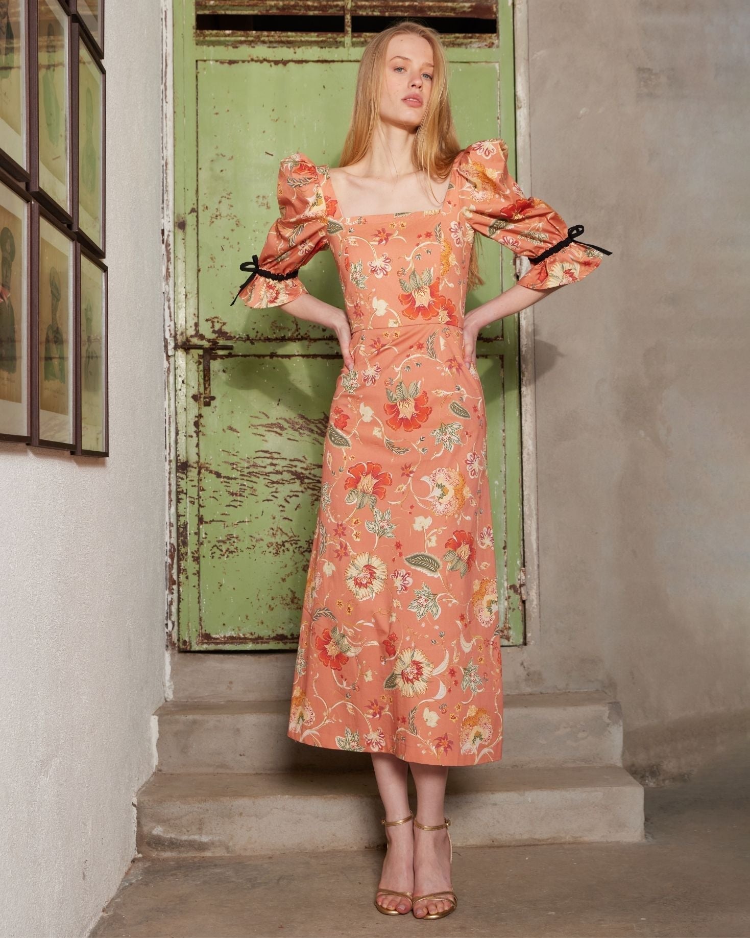VESTIDO FELISA CORAL