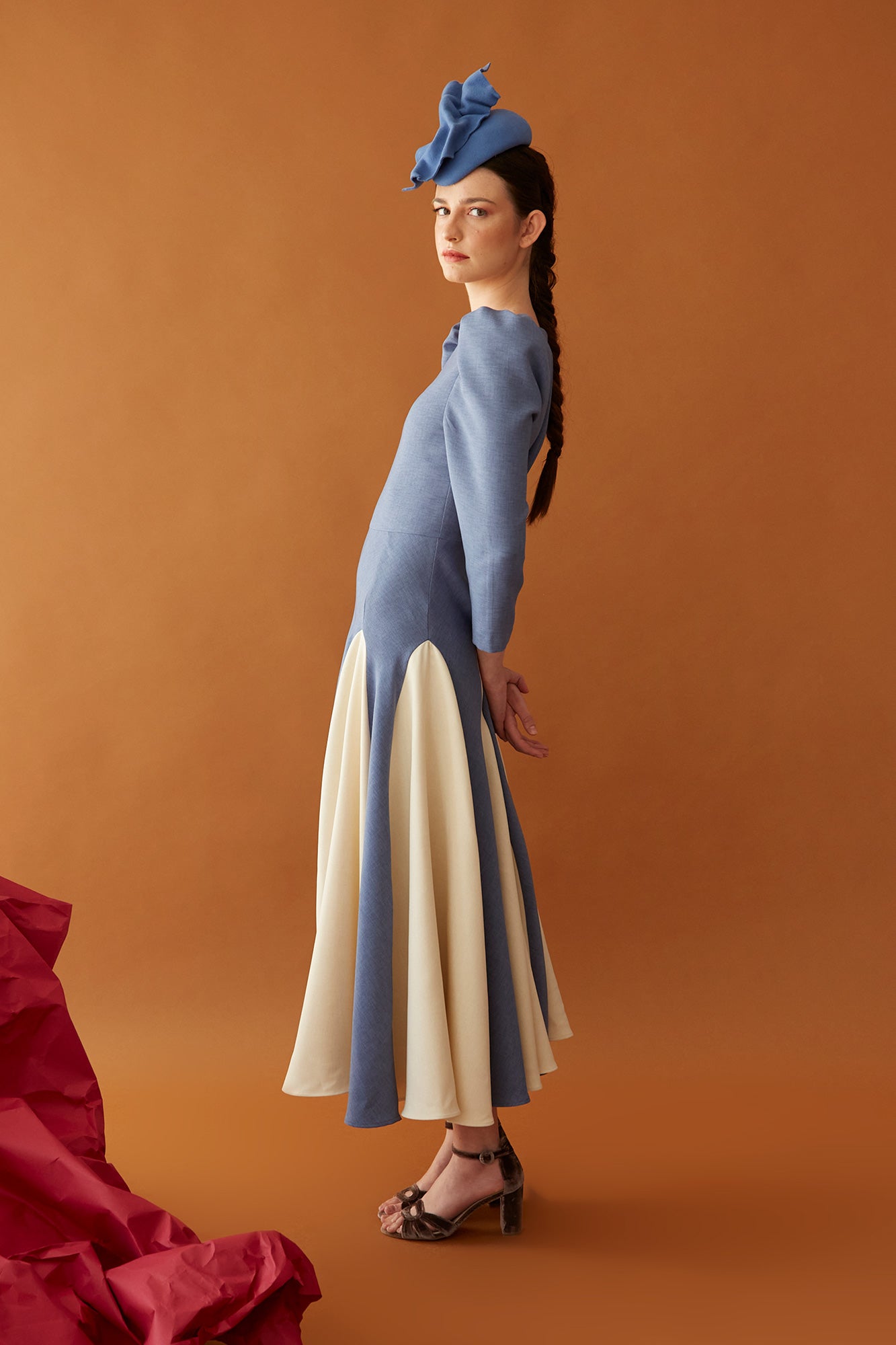 VESTIDO SANTA AZUL