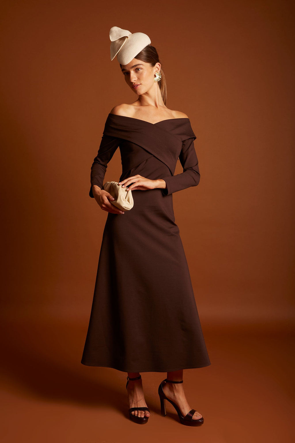 VESTIDO LORIA CHOCOLATE