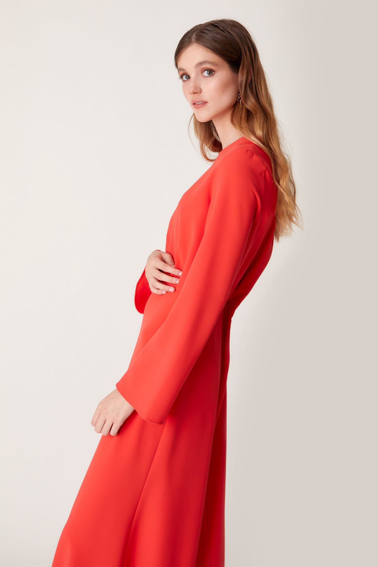 VESTIDO FLORIAN ROJO