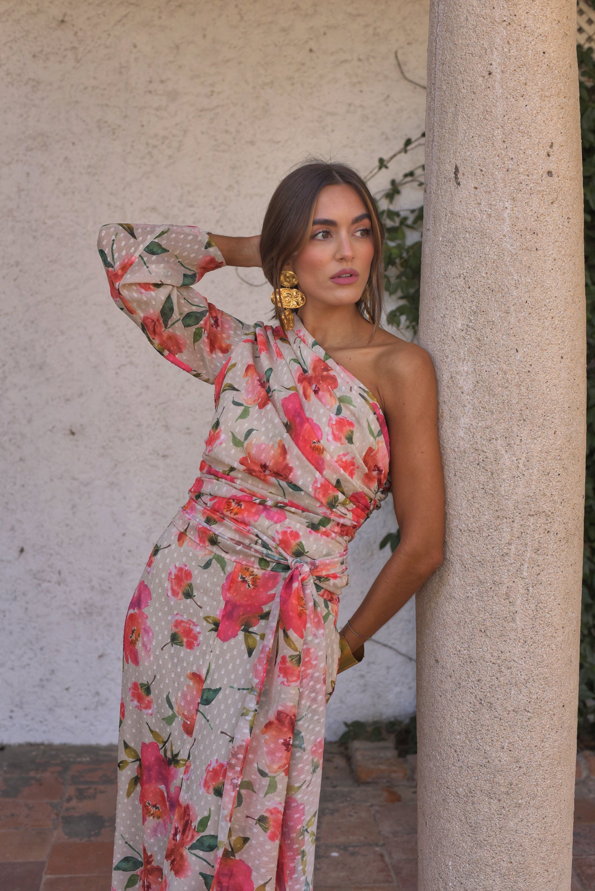 Conjunto Lady Rinoceronte flores