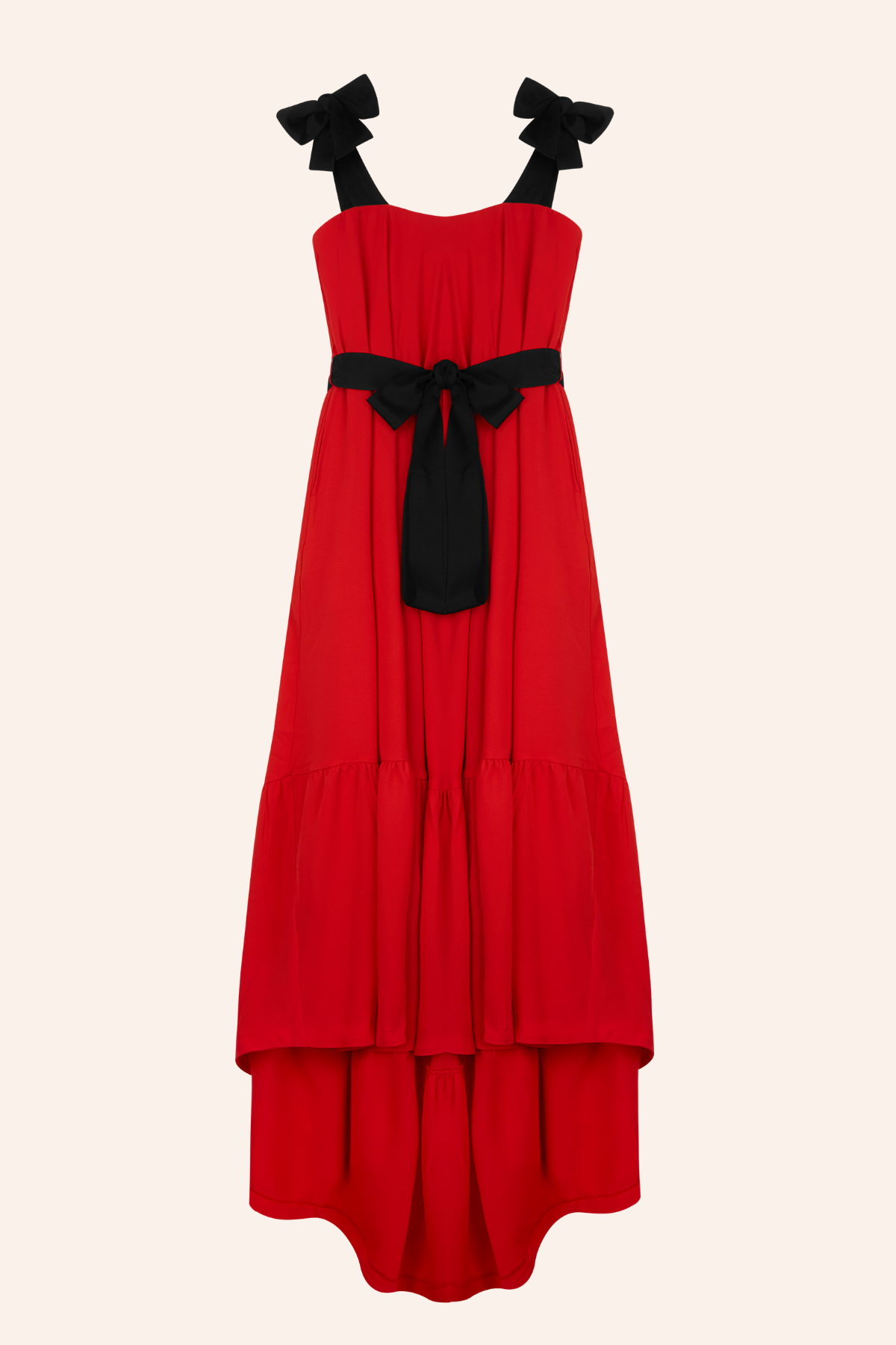 VESTIDO SEBASTIEN ROJO  BOHEMIAN RHAPSODY