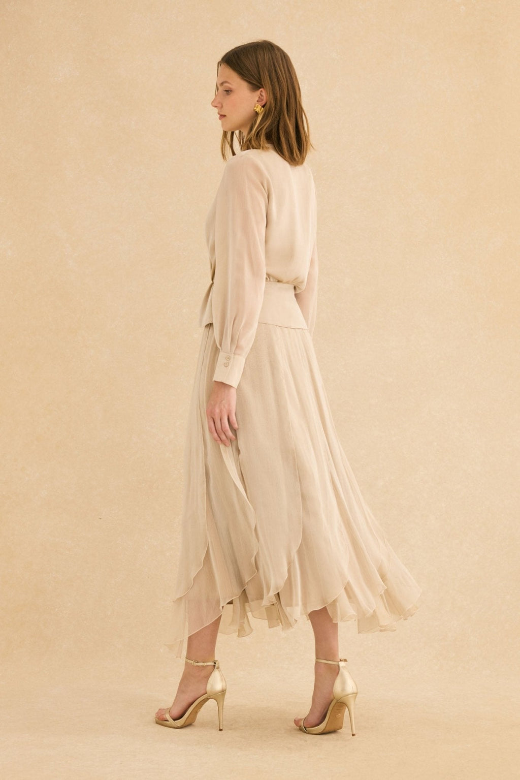 Blusa CLAIRE Champagne