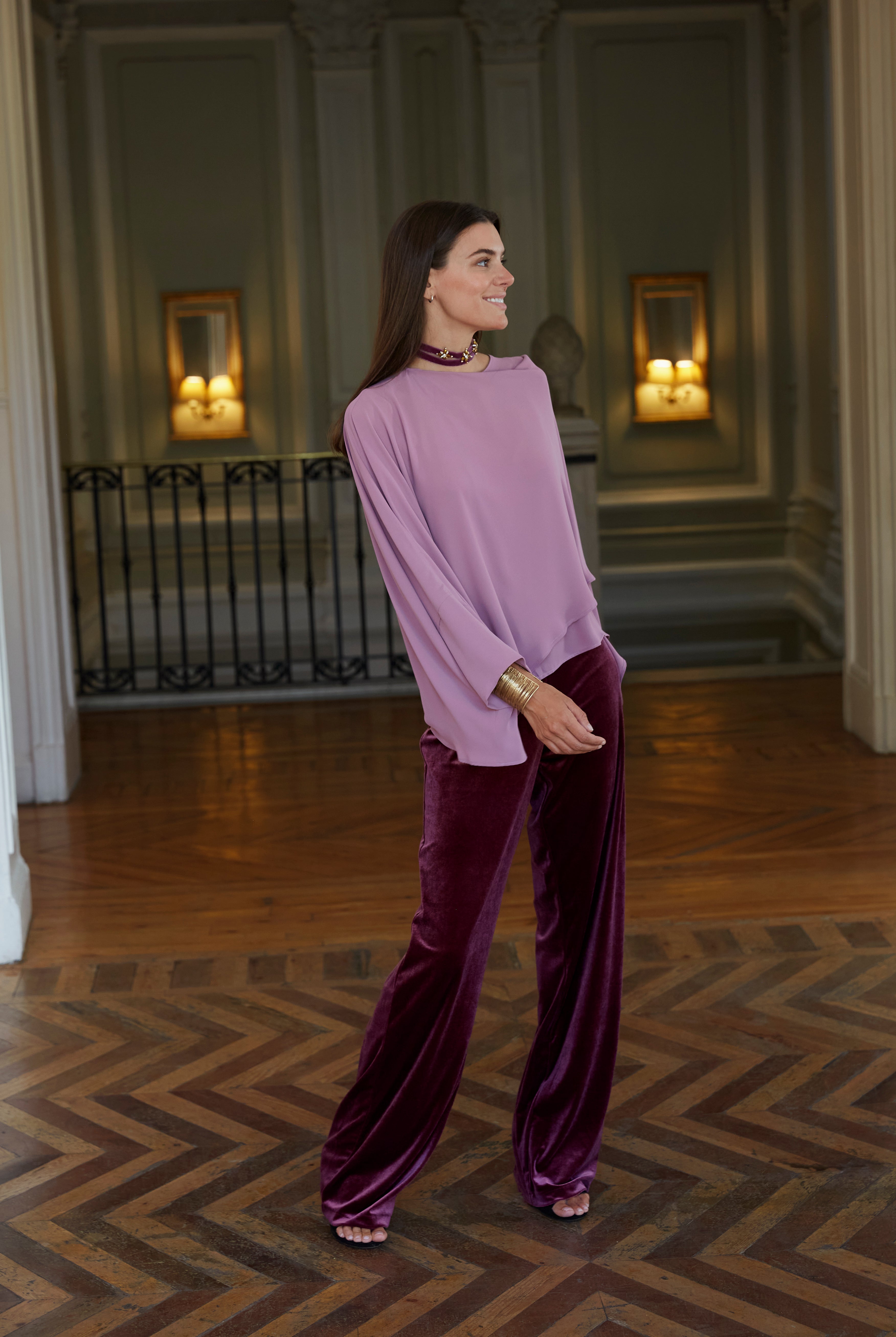 Conjunto Nogal berenjena