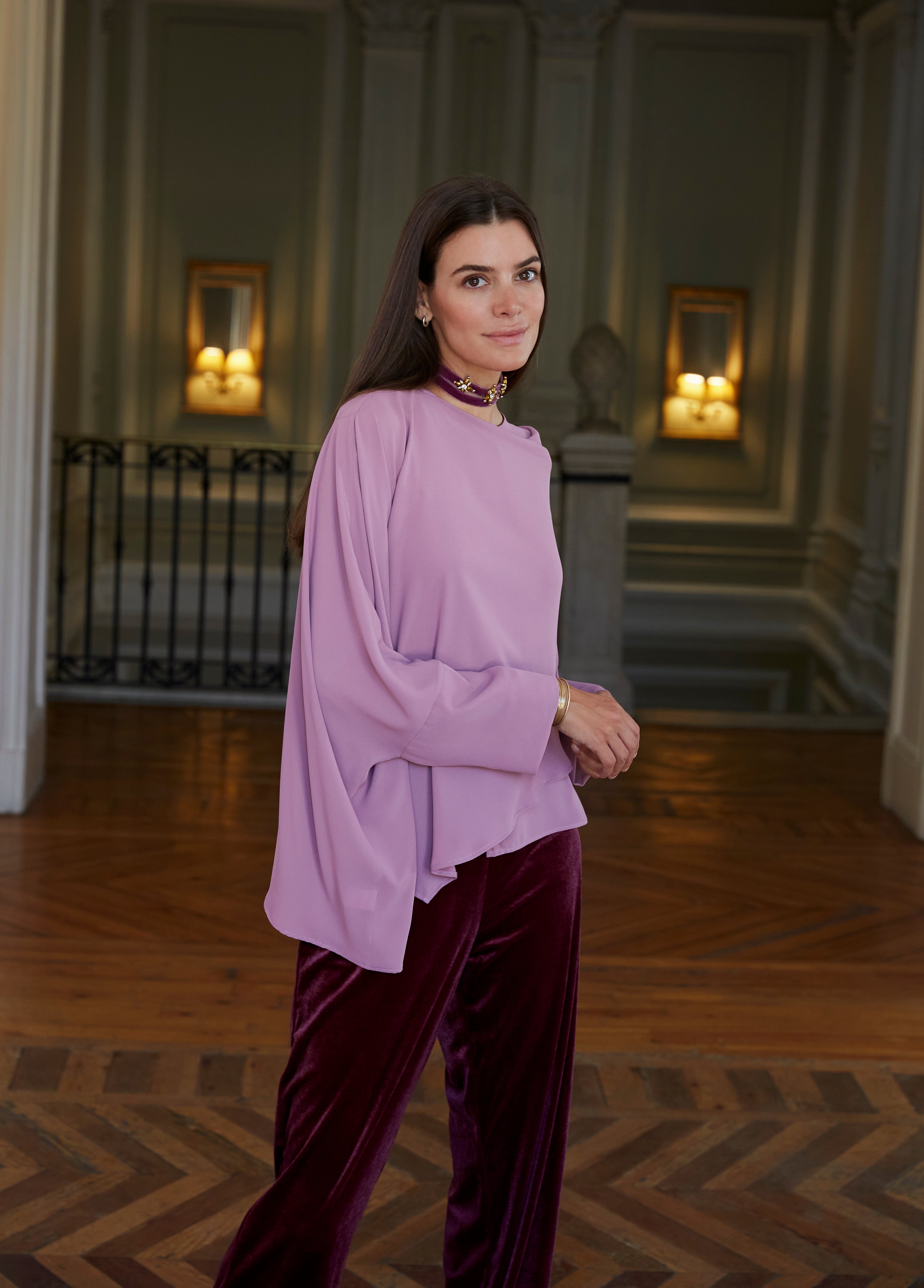 Conjunto Nogal berenjena