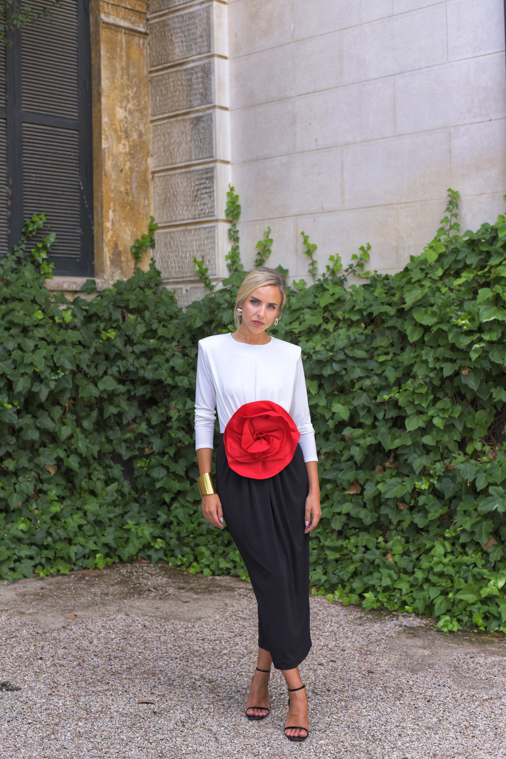 Vestido Lady Halcón blanco