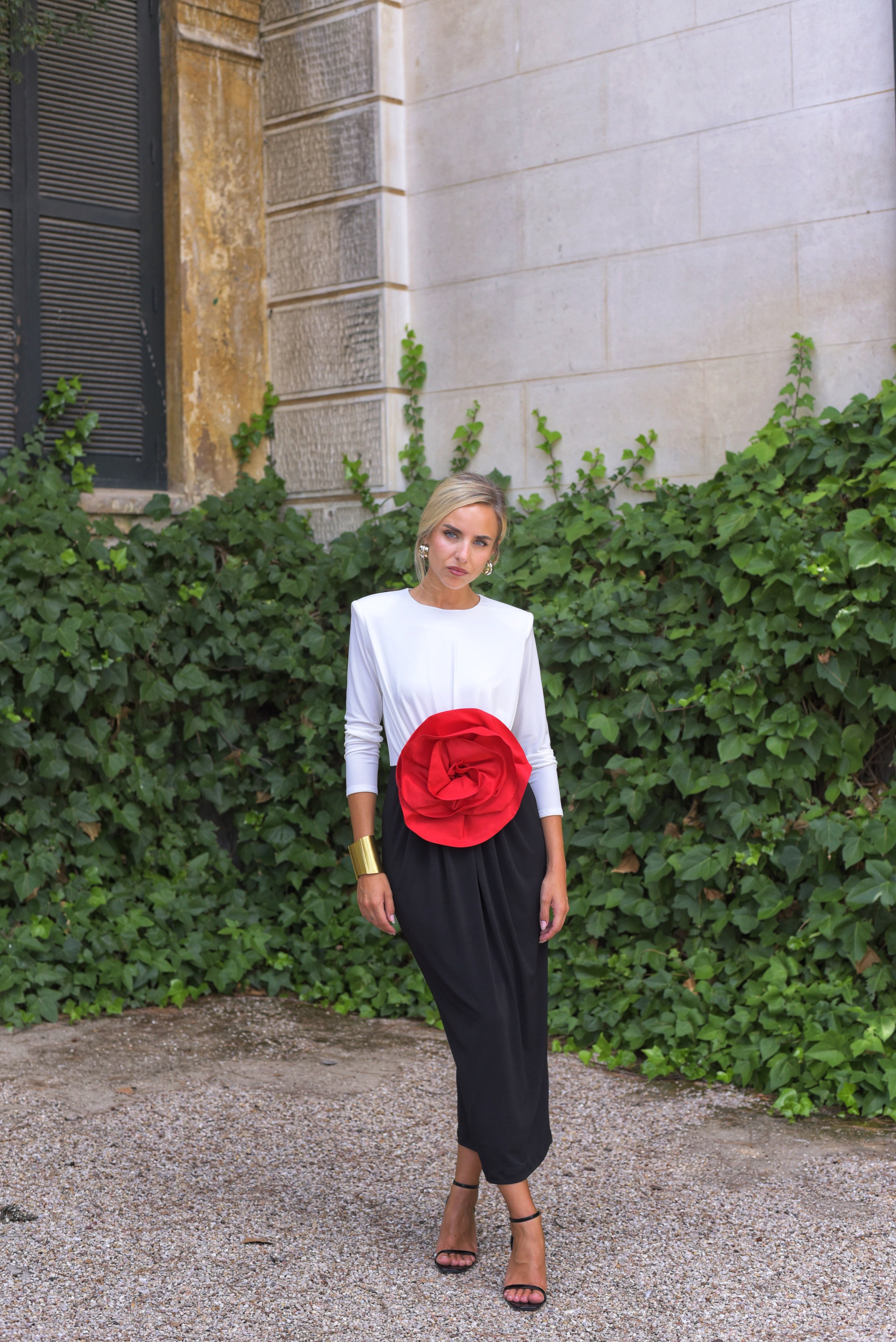 Vestido Lady Halcón blanco