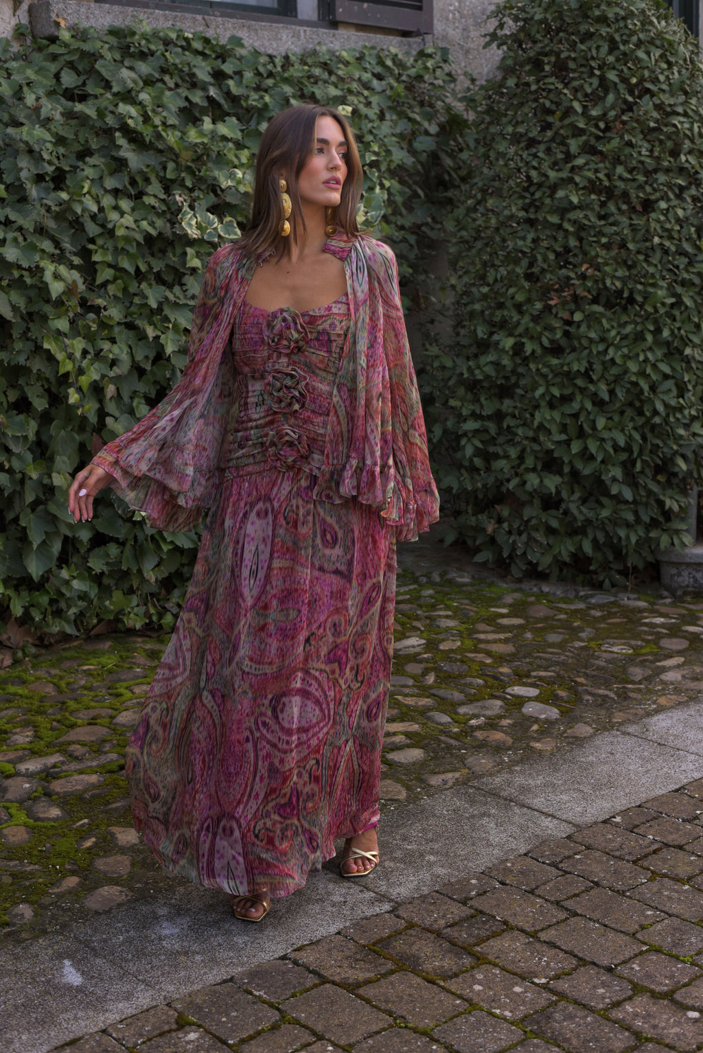 Vestido Lady Capibara estampado