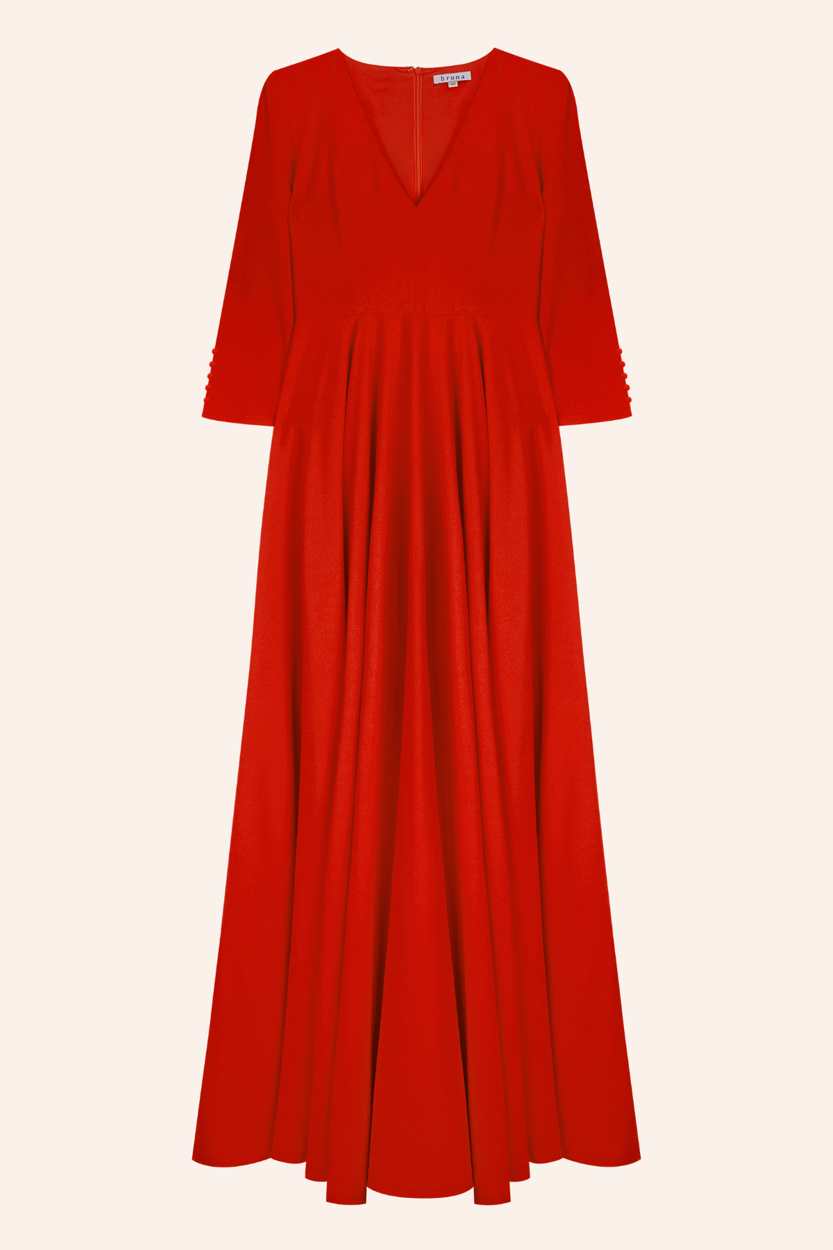 VESTIDO FIFI ROJO CORAL  ICONICS