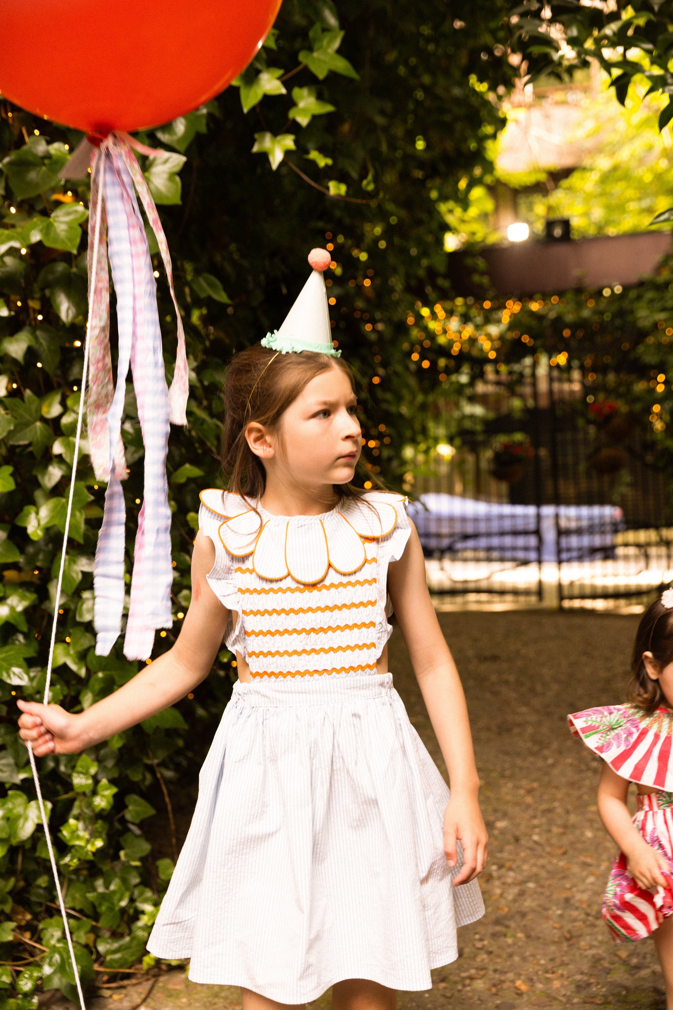 BLUE STRIPE KIDS DRESS