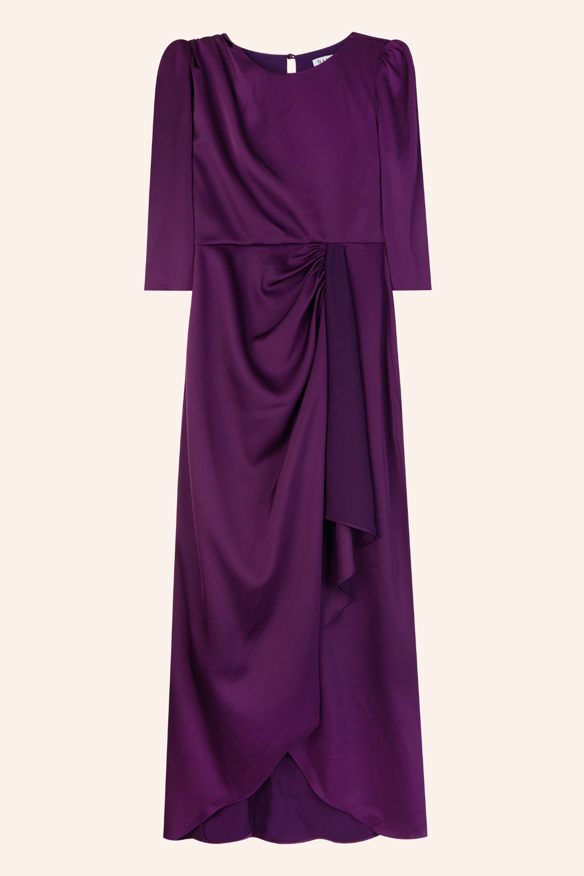 VESTIDO NATASHA PLUM  SAMPLE