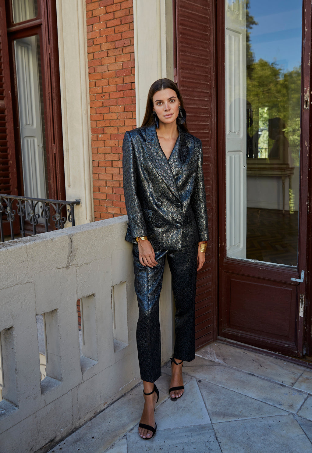 Traje Abeto metalizado