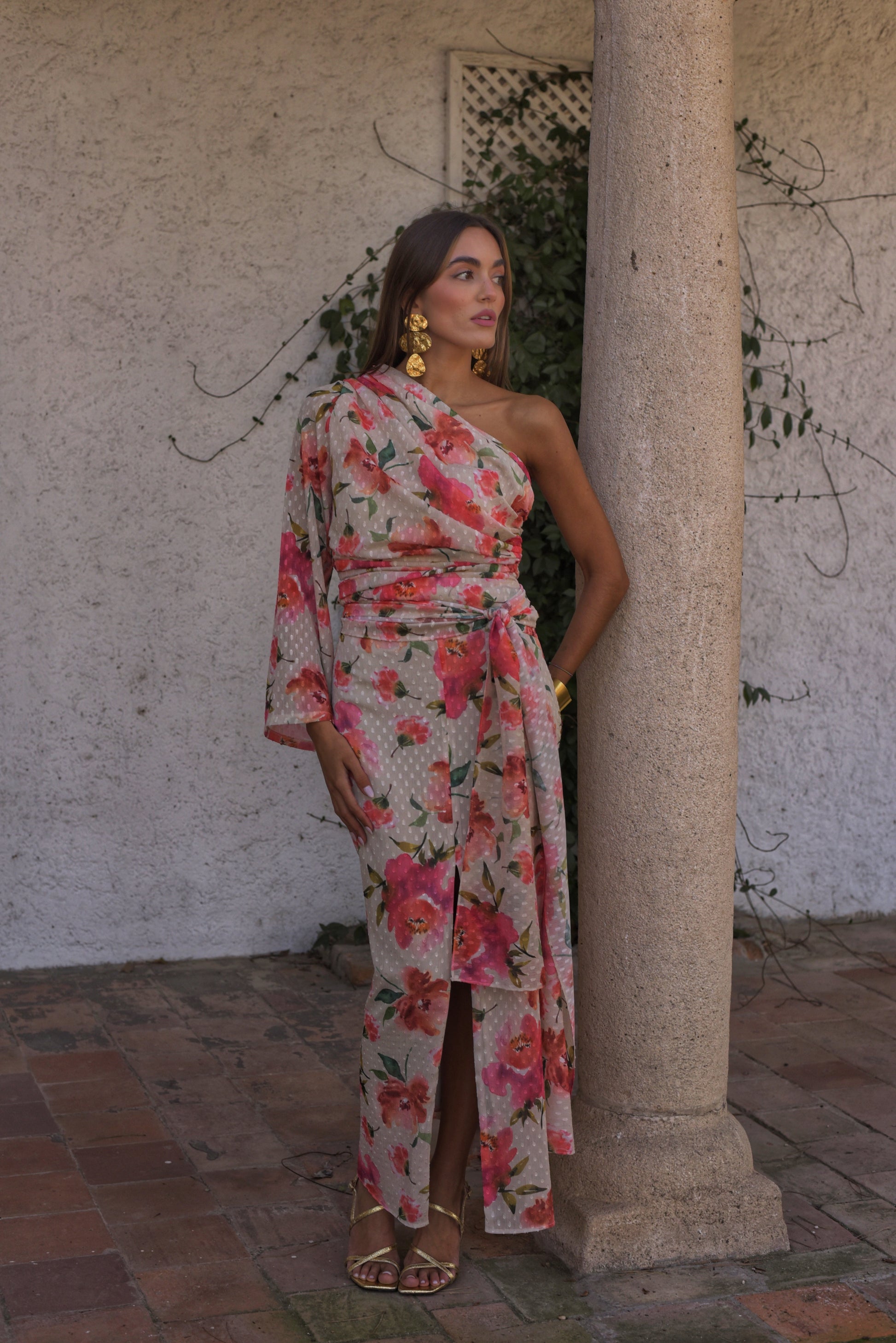 Conjunto Lady Rinoceronte flores