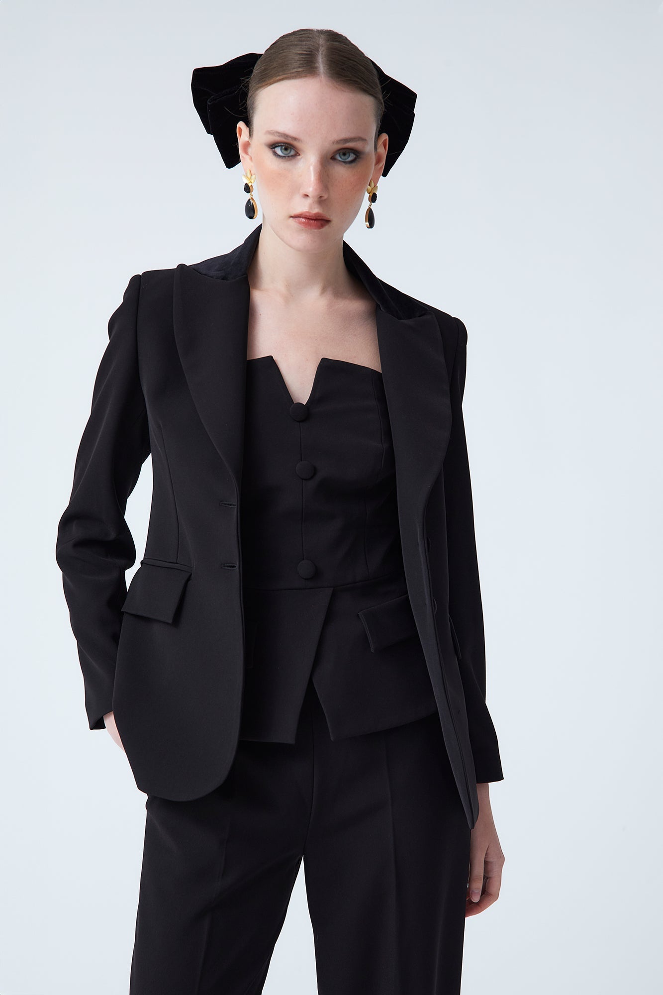 BLAZER NOIR NEGRO