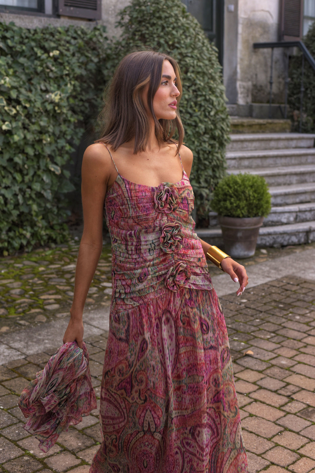 Vestido Lady Capibara estampado