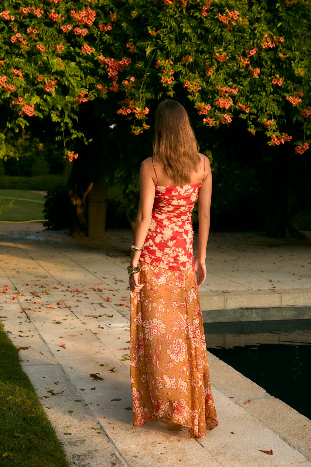 VESTIDO JANE GERANIO BICOLOR