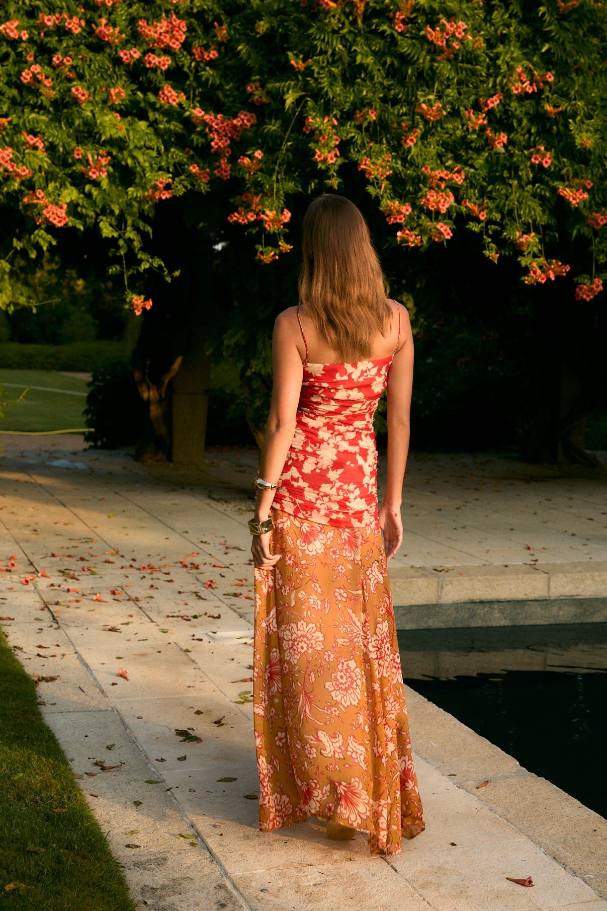 VESTIDO JANE GERANIO BICOLOR