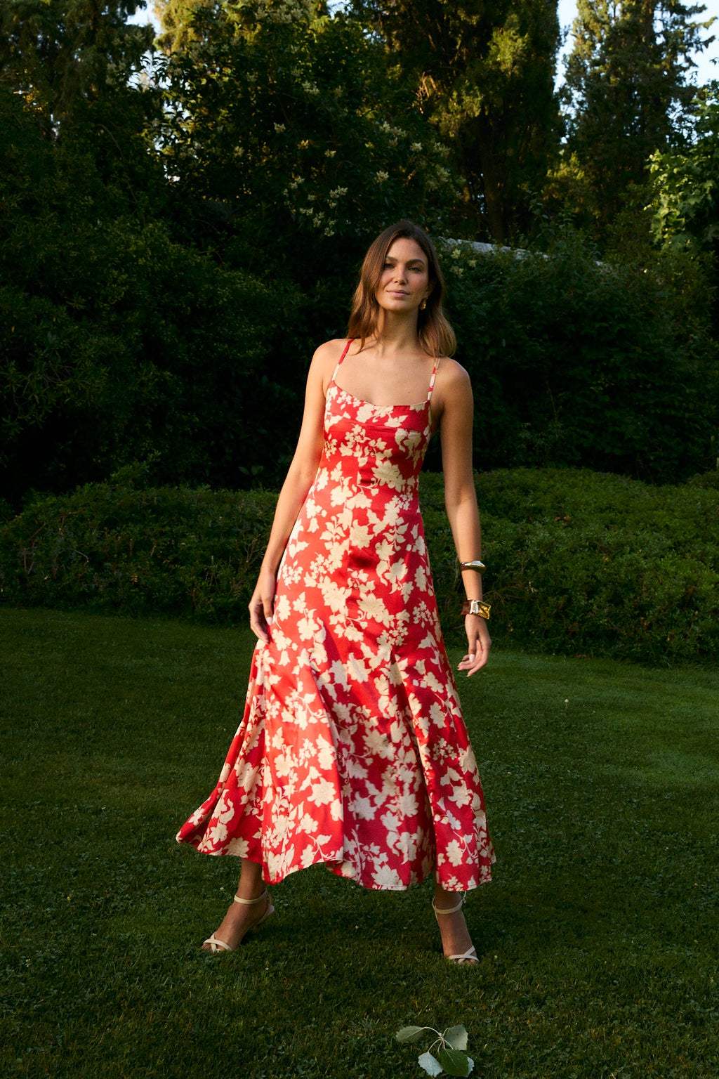 VESTIDO SIRIN GERANIO ROJO