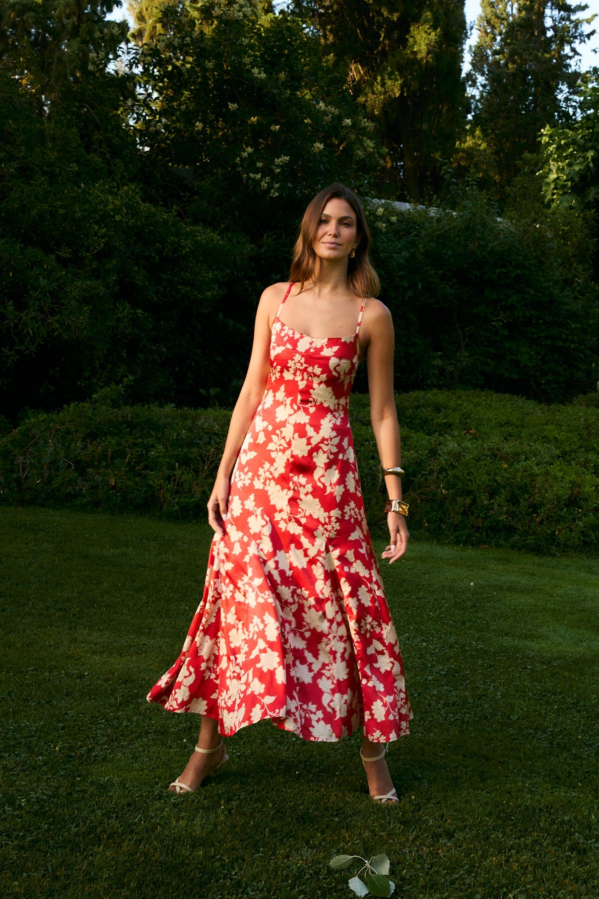 VESTIDO SIRIN GERANIO ROJO