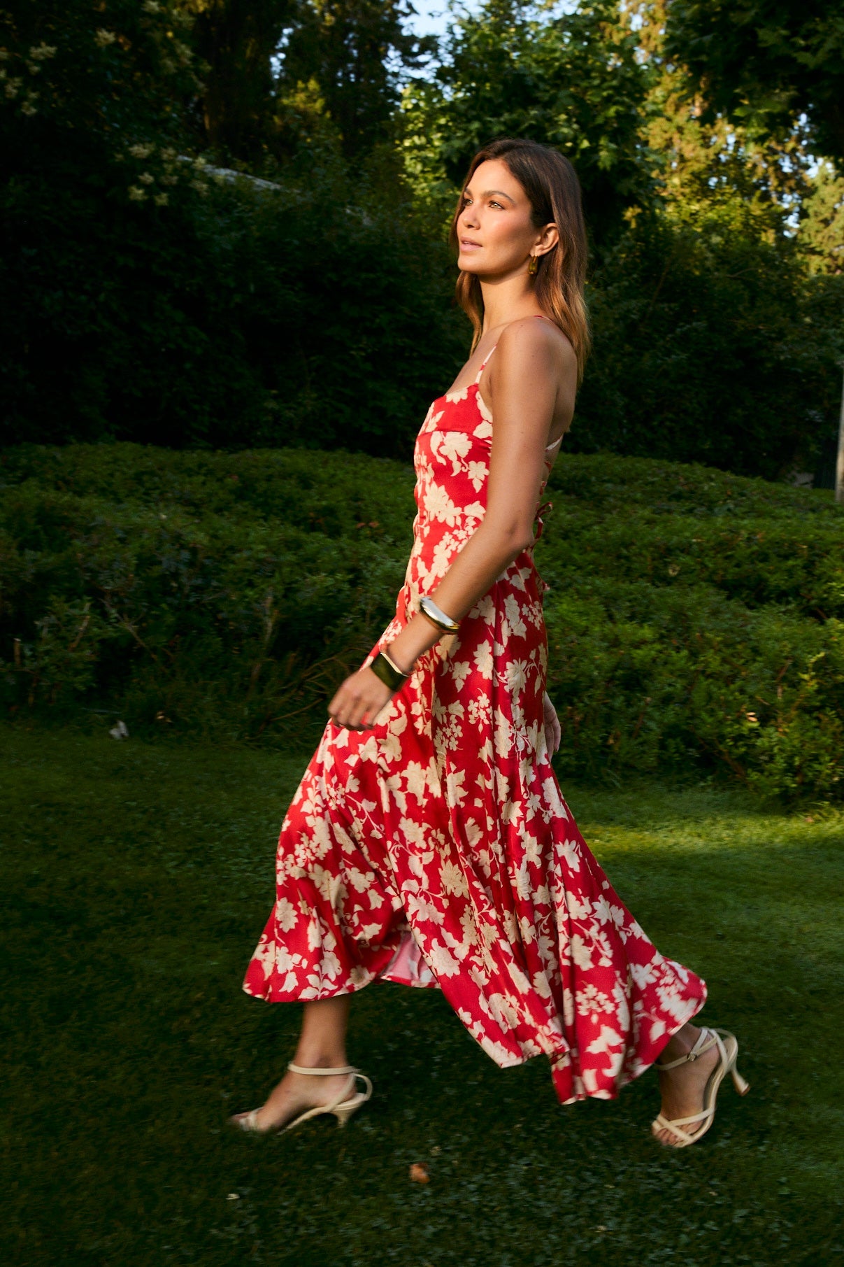 VESTIDO SIRIN GERANIO ROJO