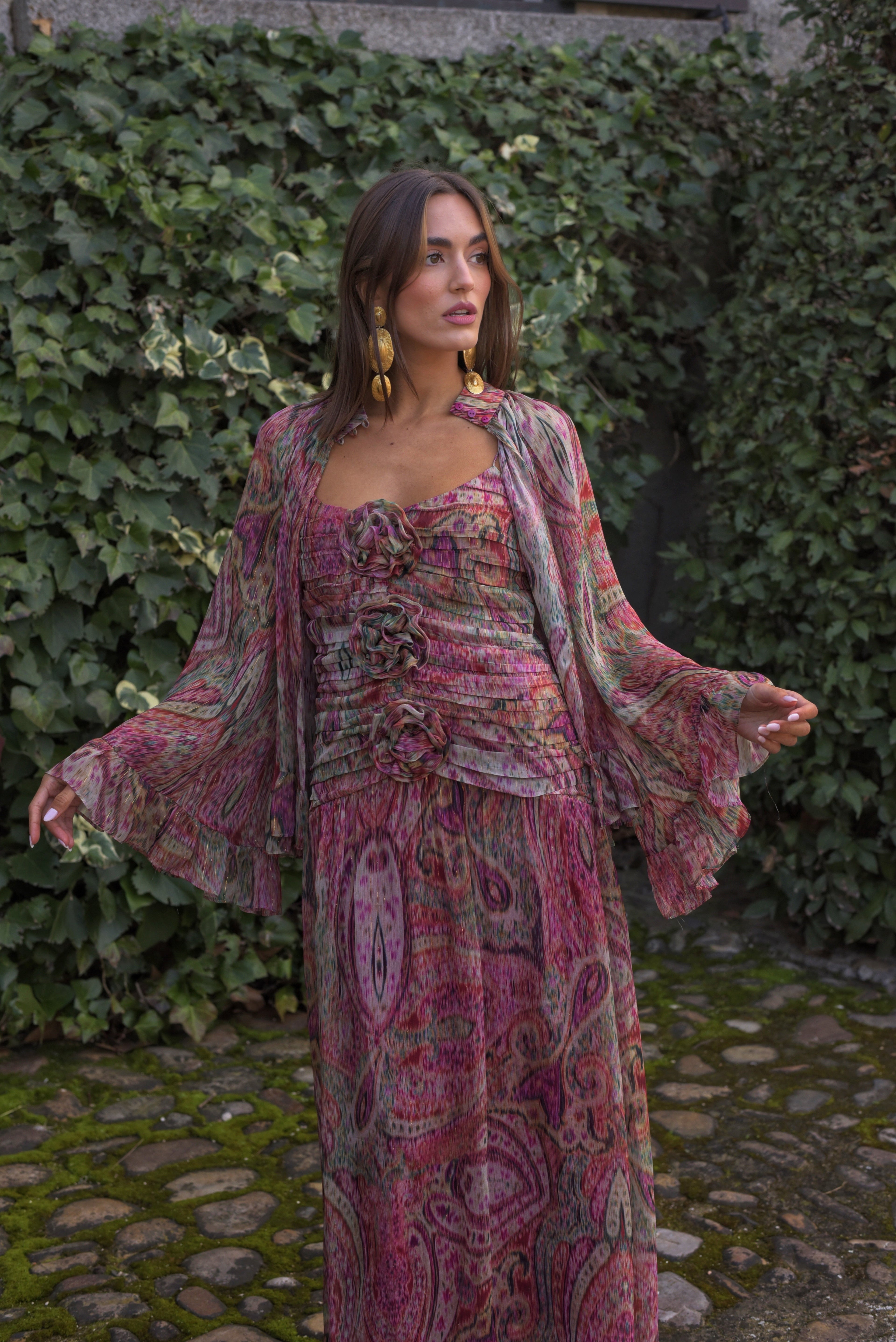 Vestido Lady Capibara estampado