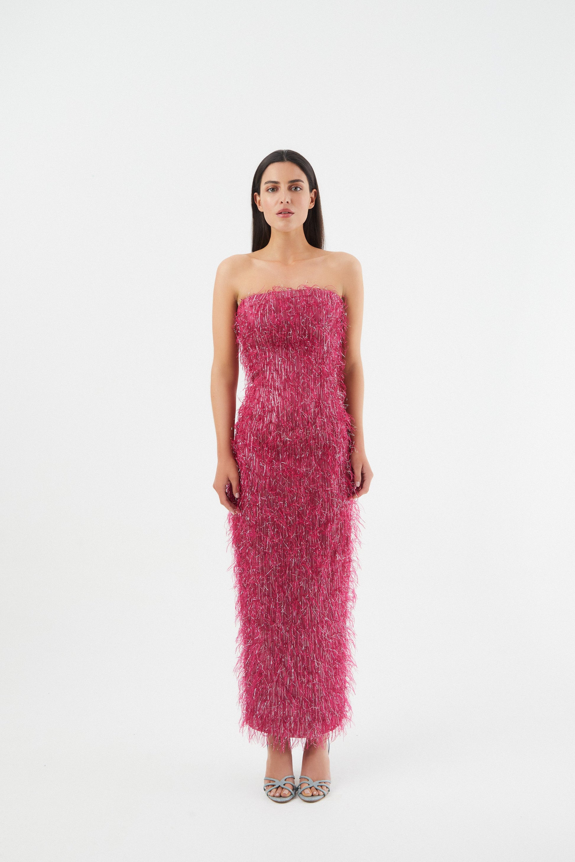 VESTIDO AITANA FUCSIA