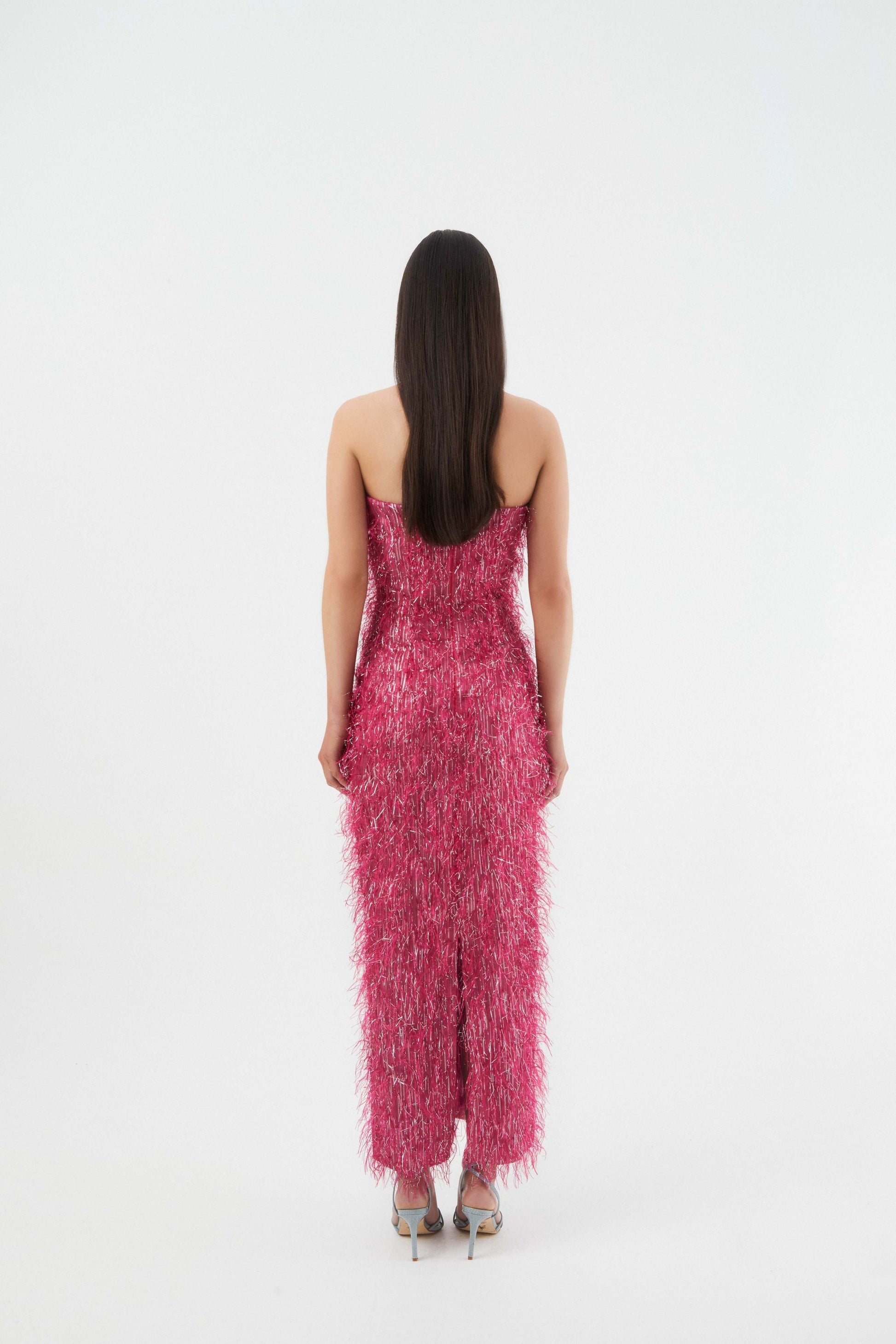 VESTIDO AITANA FUCSIA