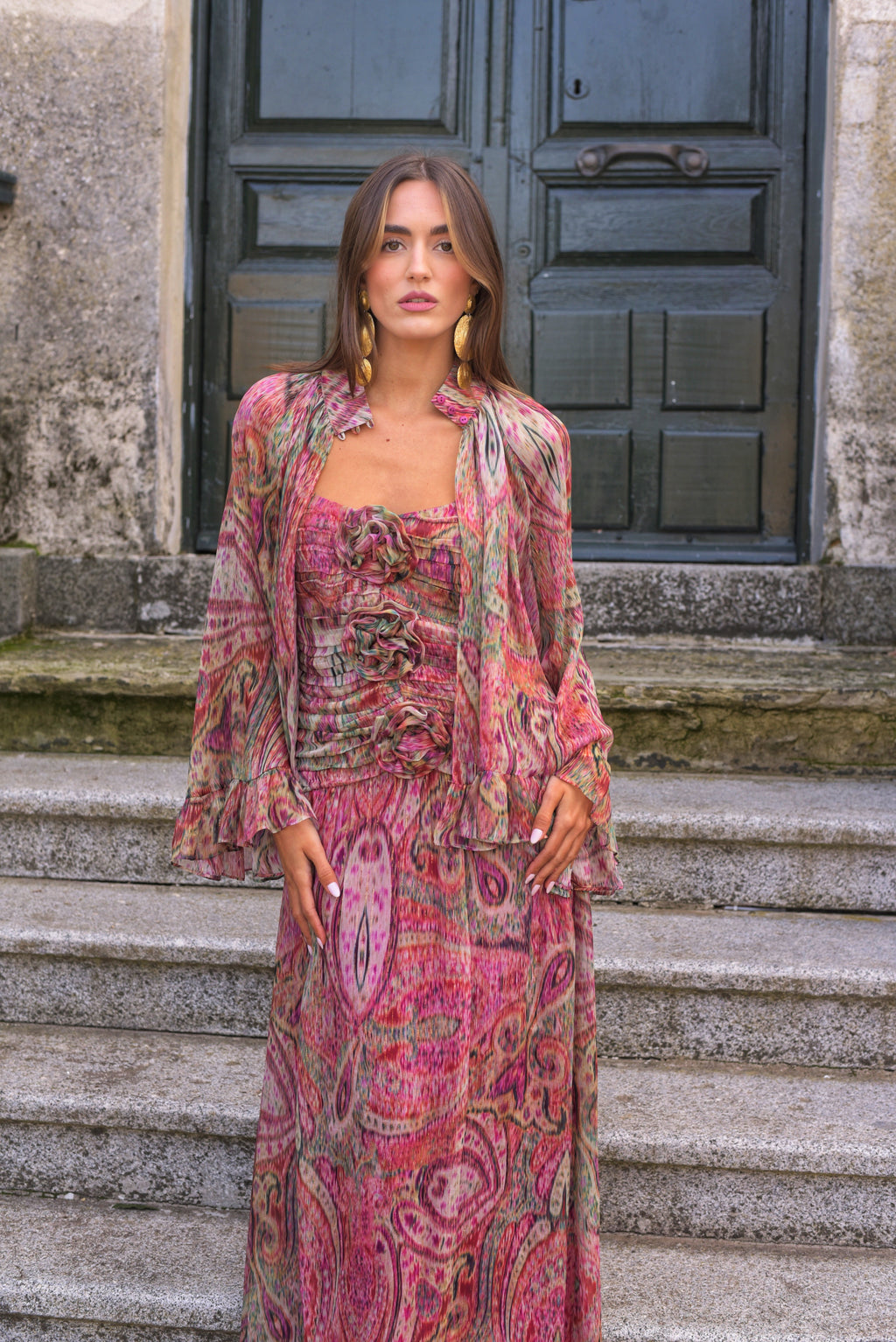 Vestido Lady Capibara estampado