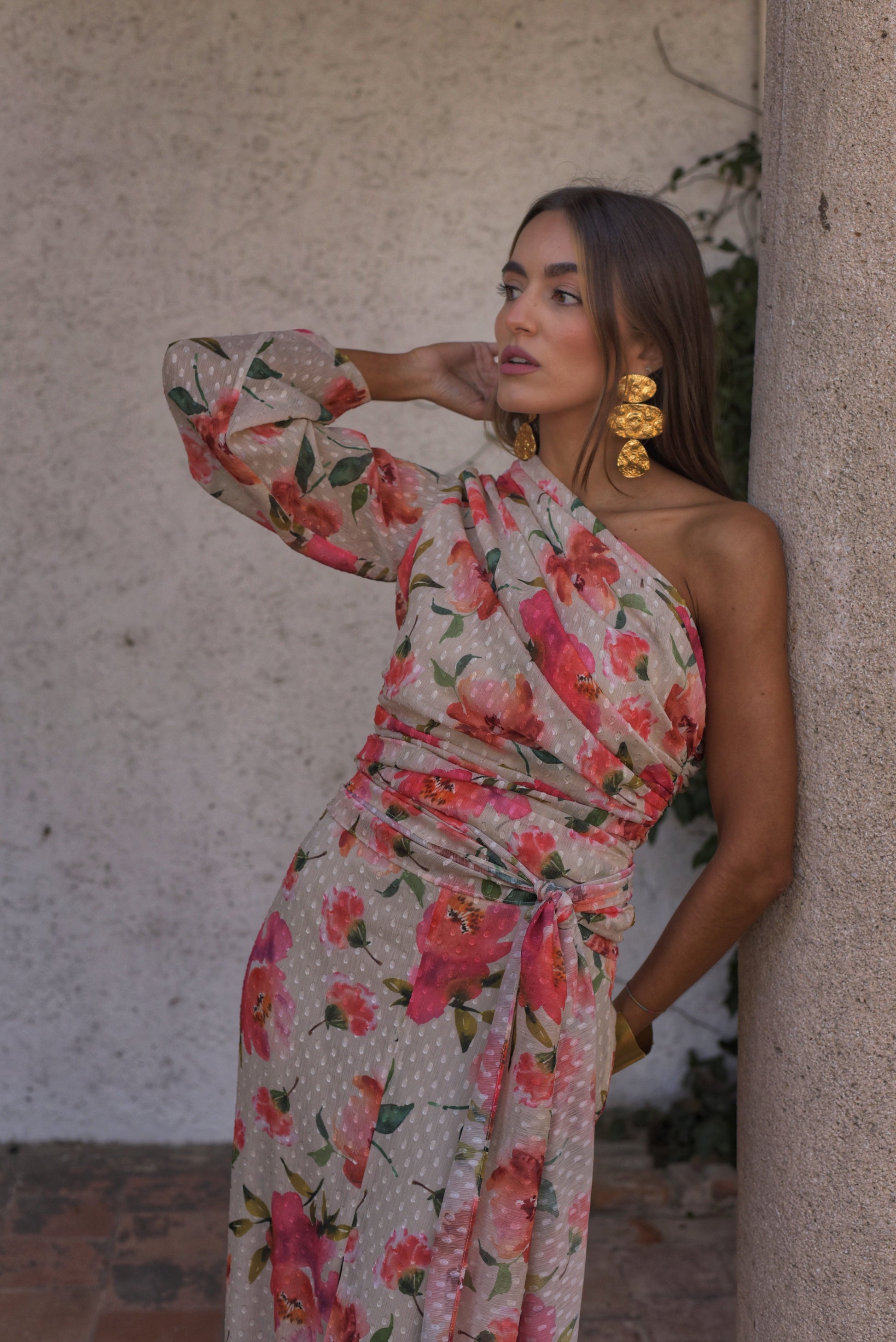 Conjunto Lady Rinoceronte flores