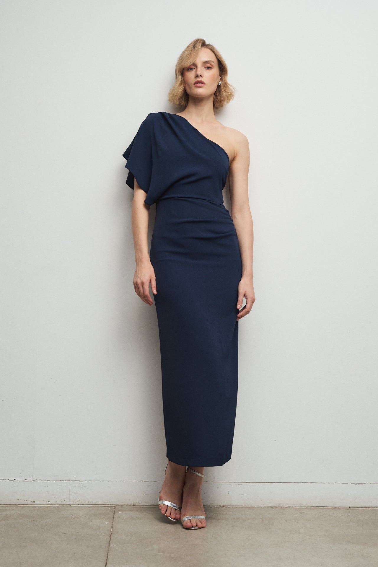 VESTIDO MARCELA NAVY  WISTERIA