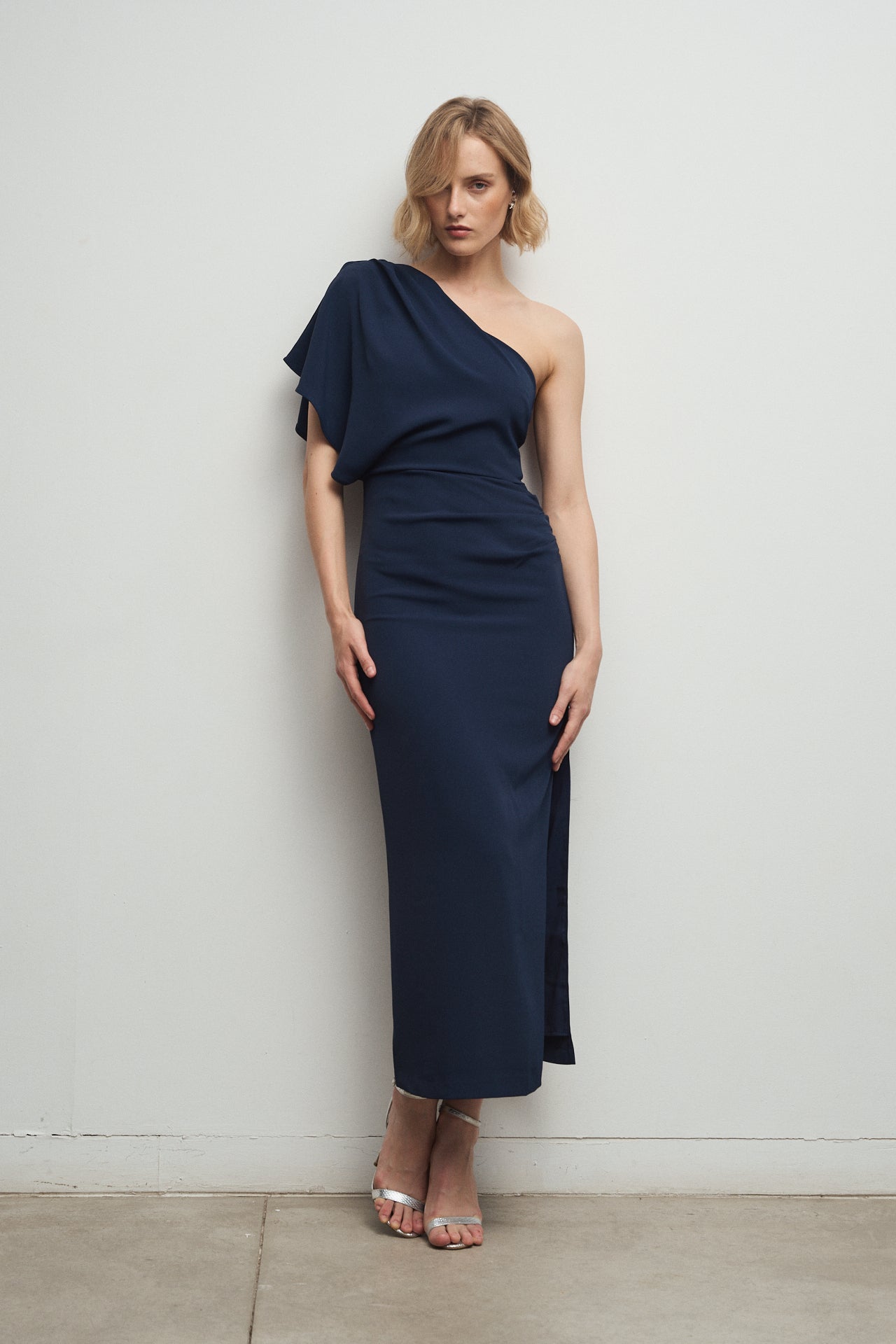 VESTIDO MARCELA NAVY  WISTERIA