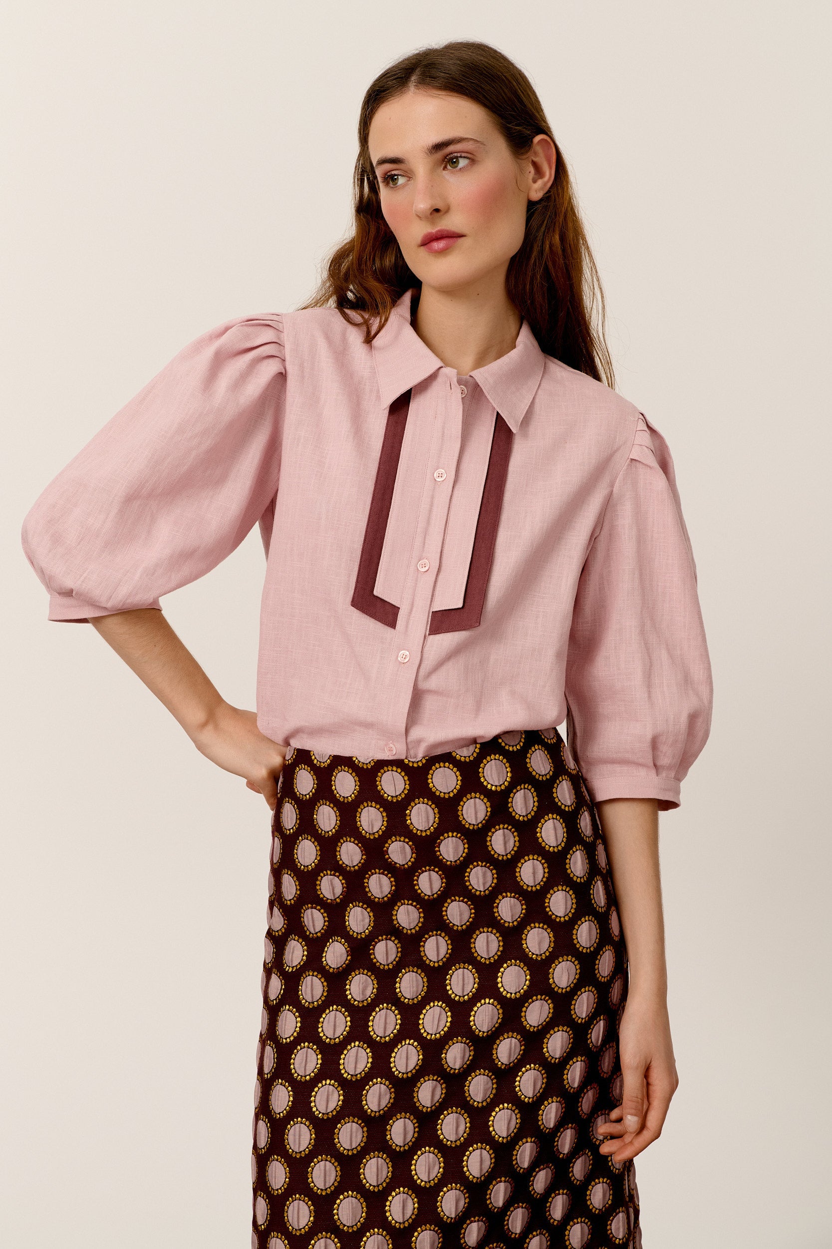 PINK ALVOR BLOUSE