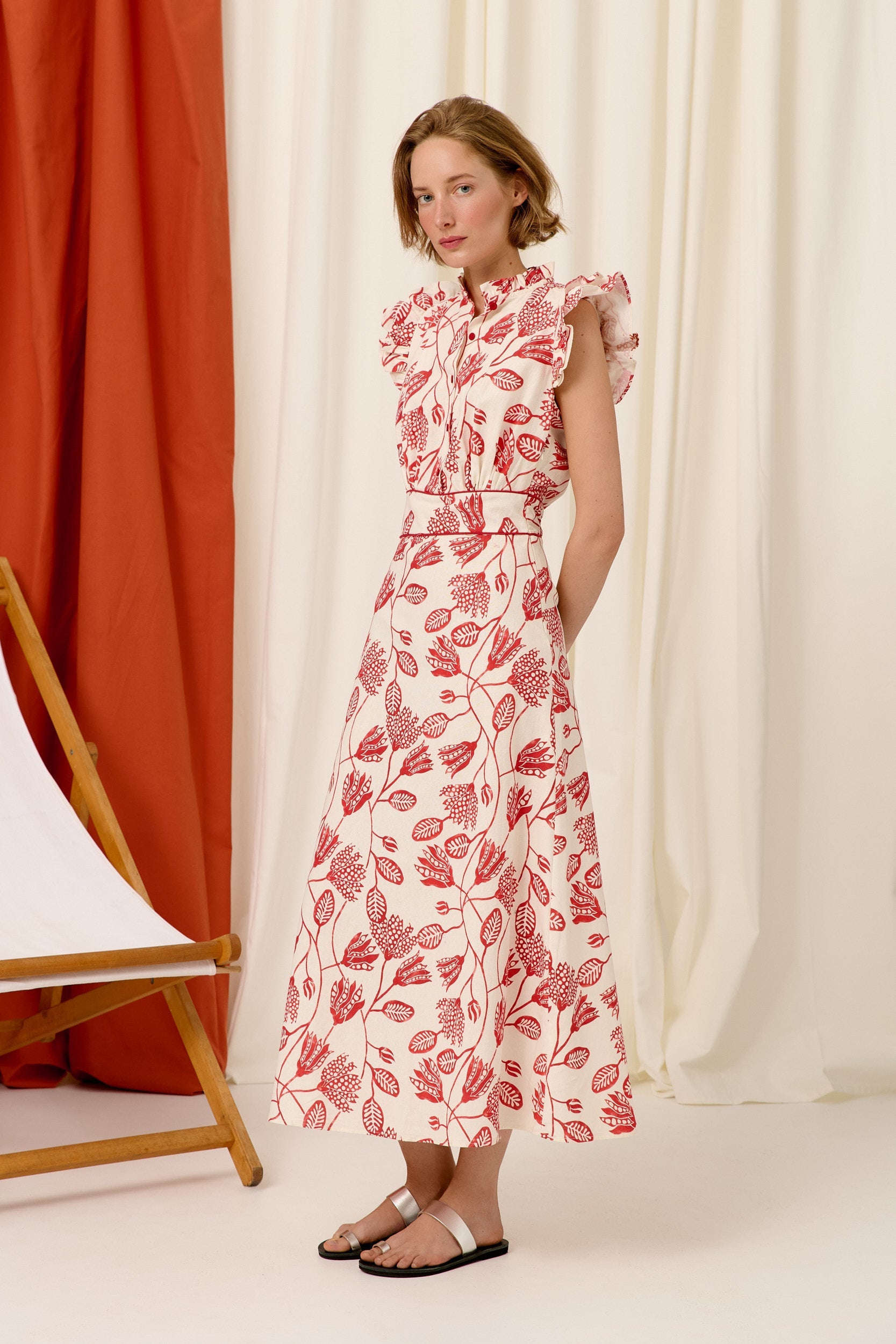 RED DUNAS DRESS